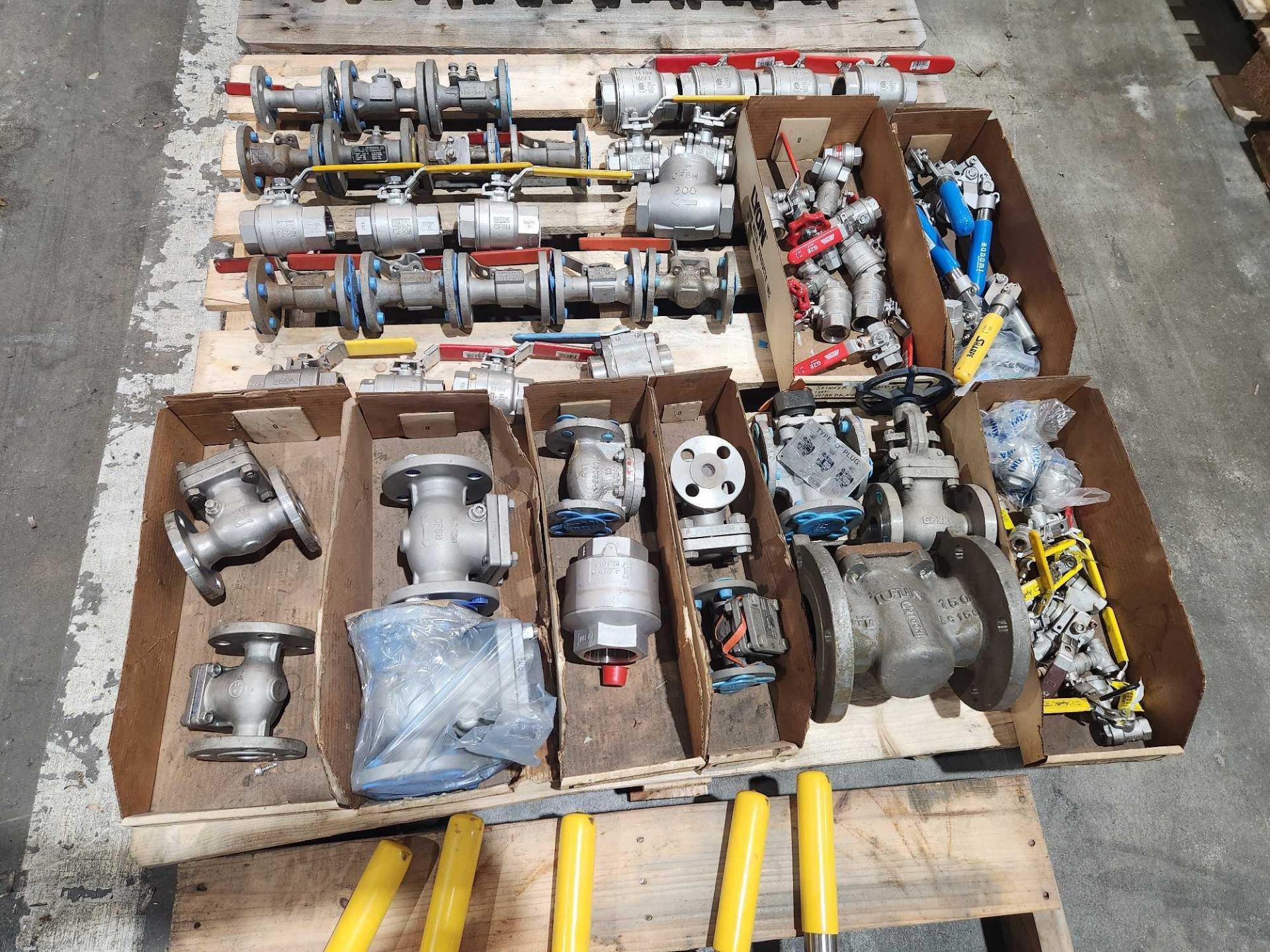 Lot asst stainless steel valves, contents of 3 pallets (WAREHOUSE) - Image 3 of 4
