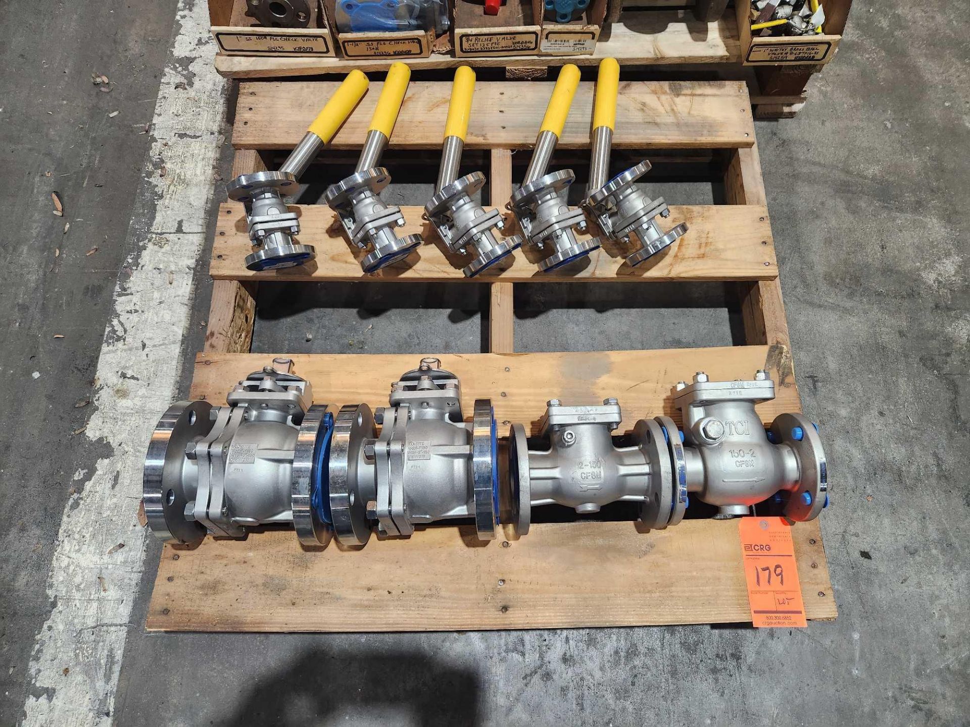 Lot asst stainless steel valves, contents of 3 pallets (WAREHOUSE) - Image 2 of 4