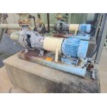 Lot of (5) pumps including, (2) Durco MK3 STD 316 SS pumps, 2K4 X 3-82RVK with 5 HP motors, (2)