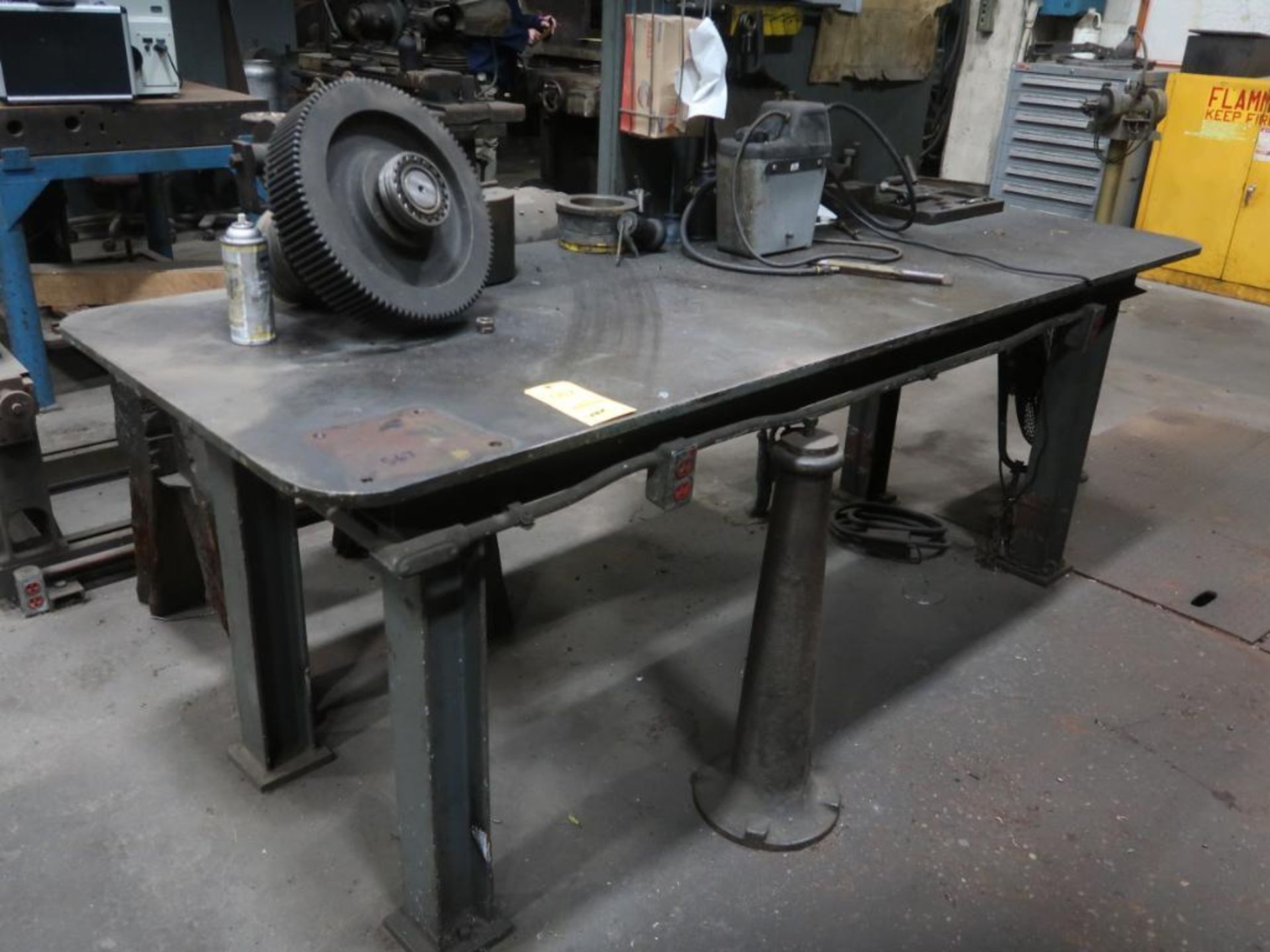 Steel Work Table