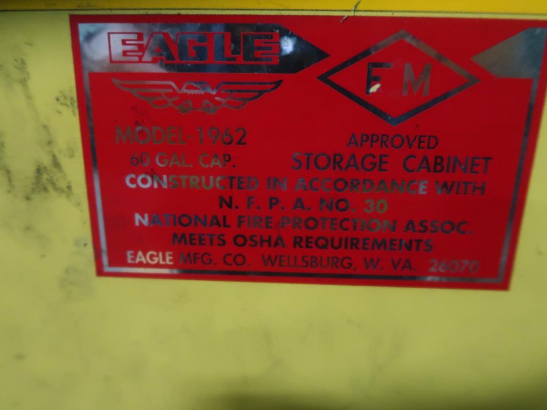 Flammable Storage Cabinet - Image 2 of 2