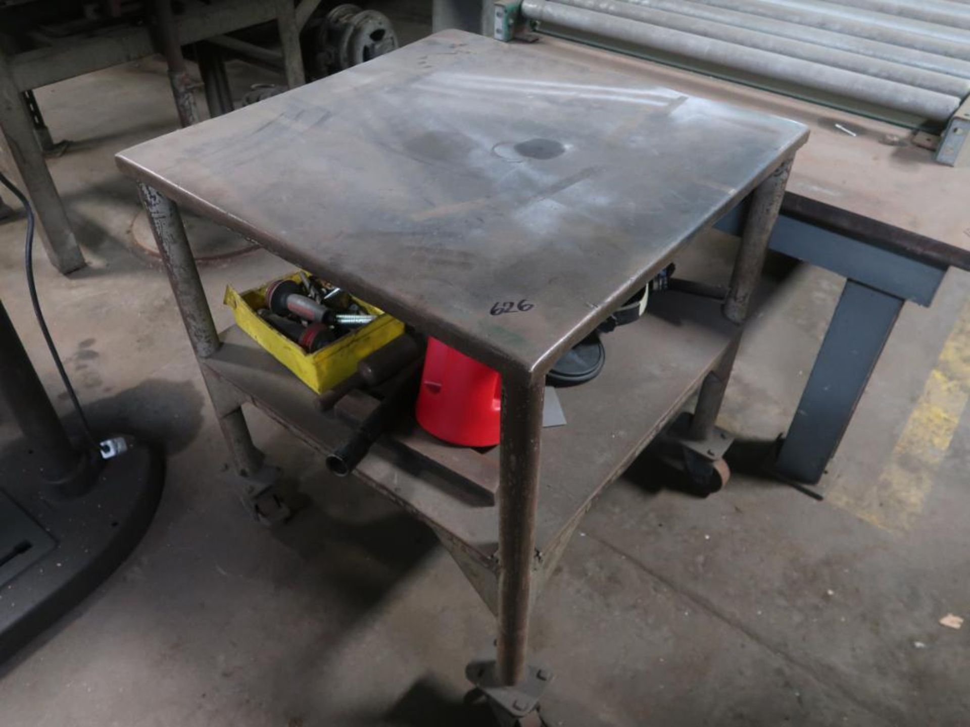 Steel table - Image 2 of 2