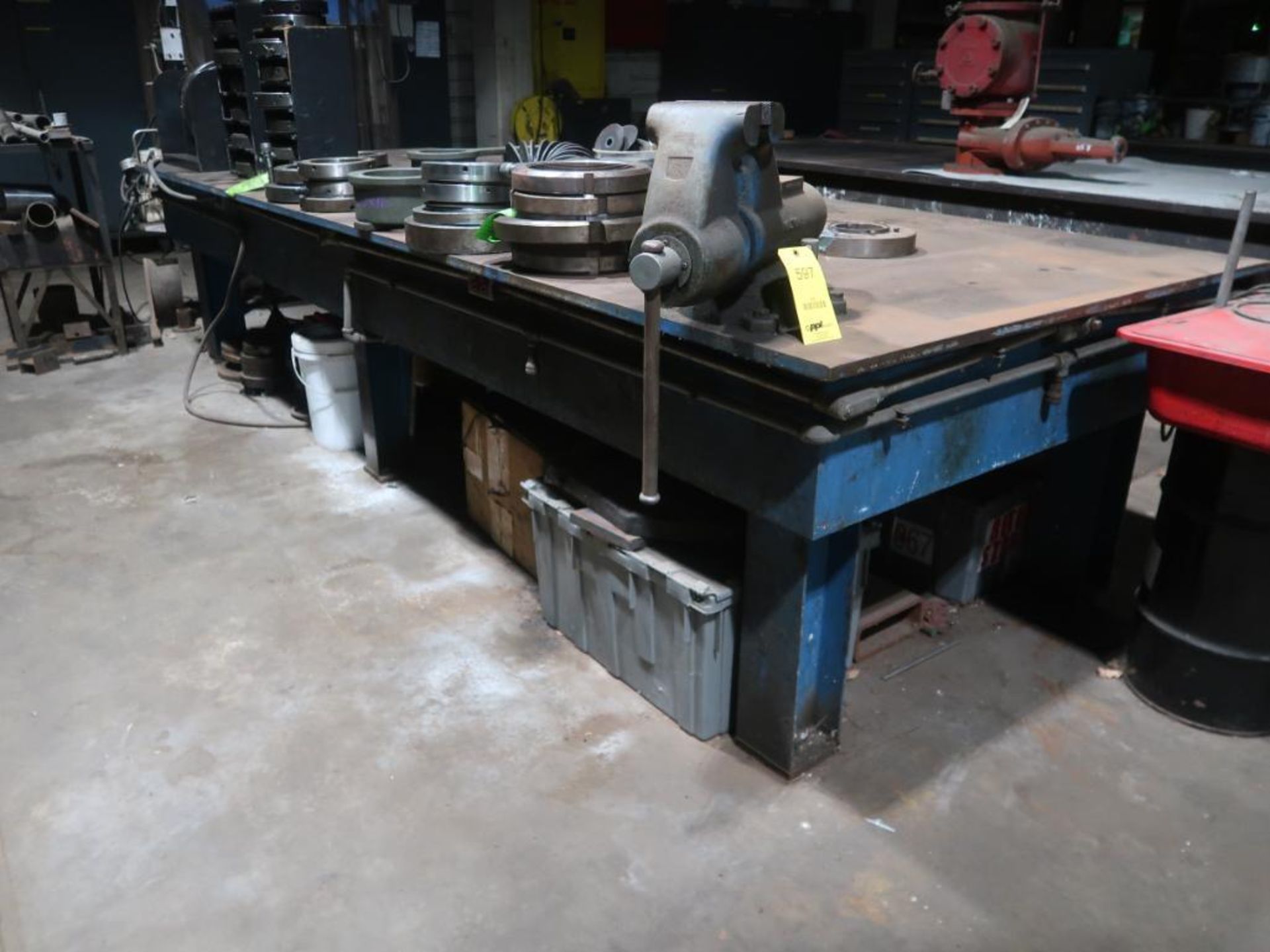 Steel Work Table - Image 2 of 3