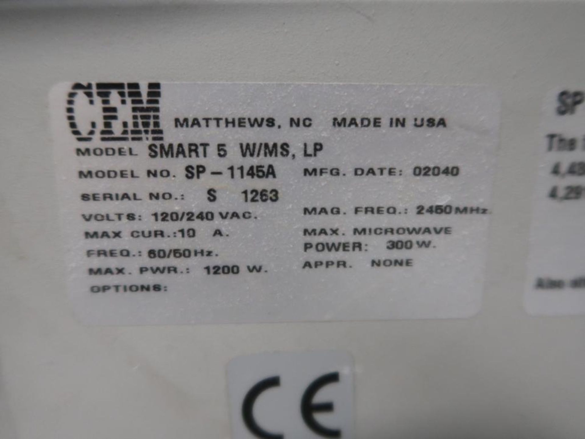 Microwave Moisture Analyzer - Image 3 of 3