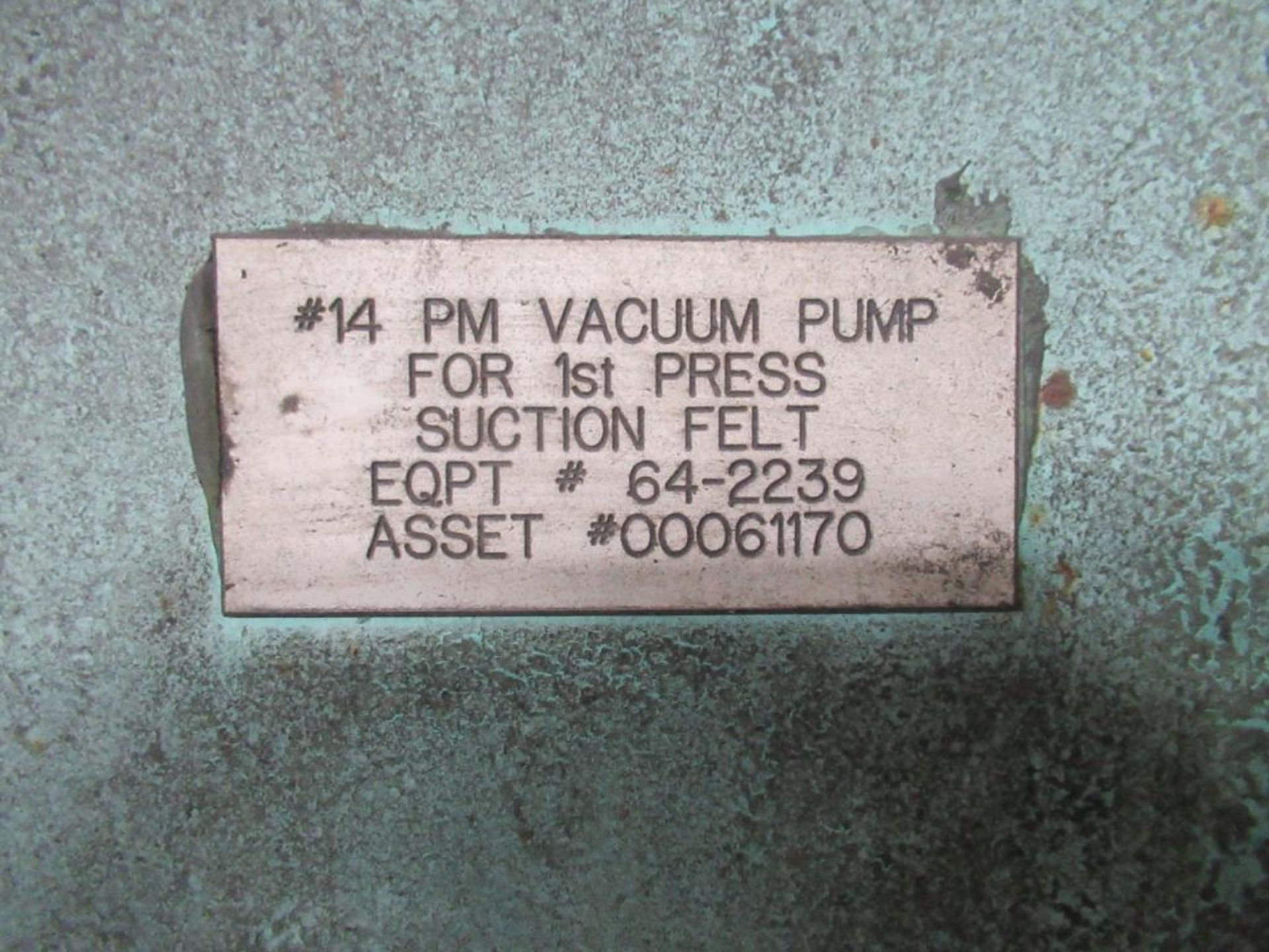 1st Press Suction Felt Pump - Image 4 of 4