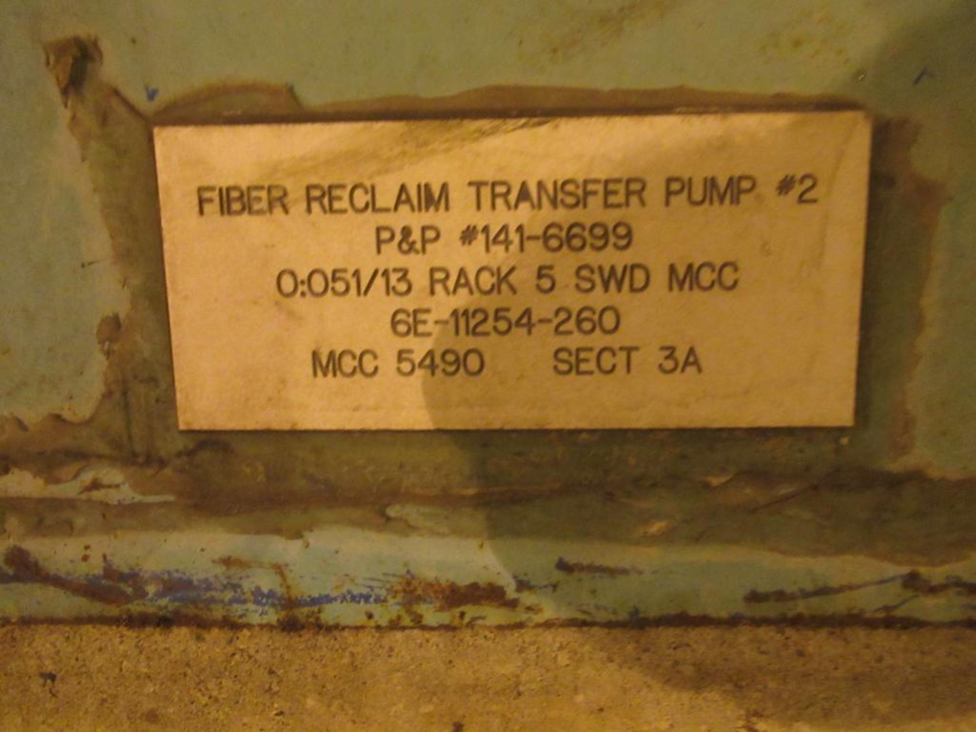 Fiber Reclaim Transfer Pump #2 - Image 5 of 5