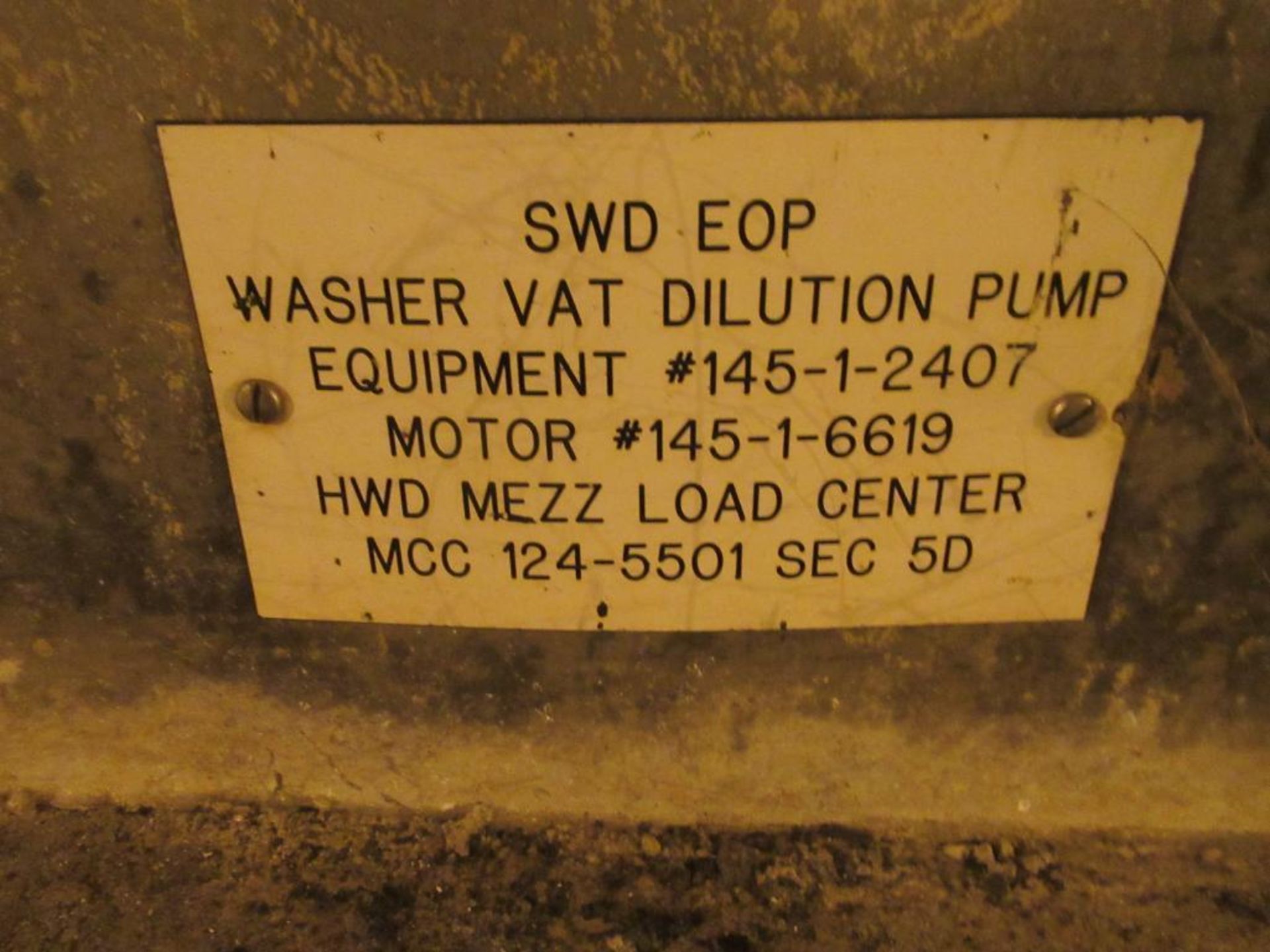 SWD EOP Washer Vat Dilution Pump - Image 4 of 4