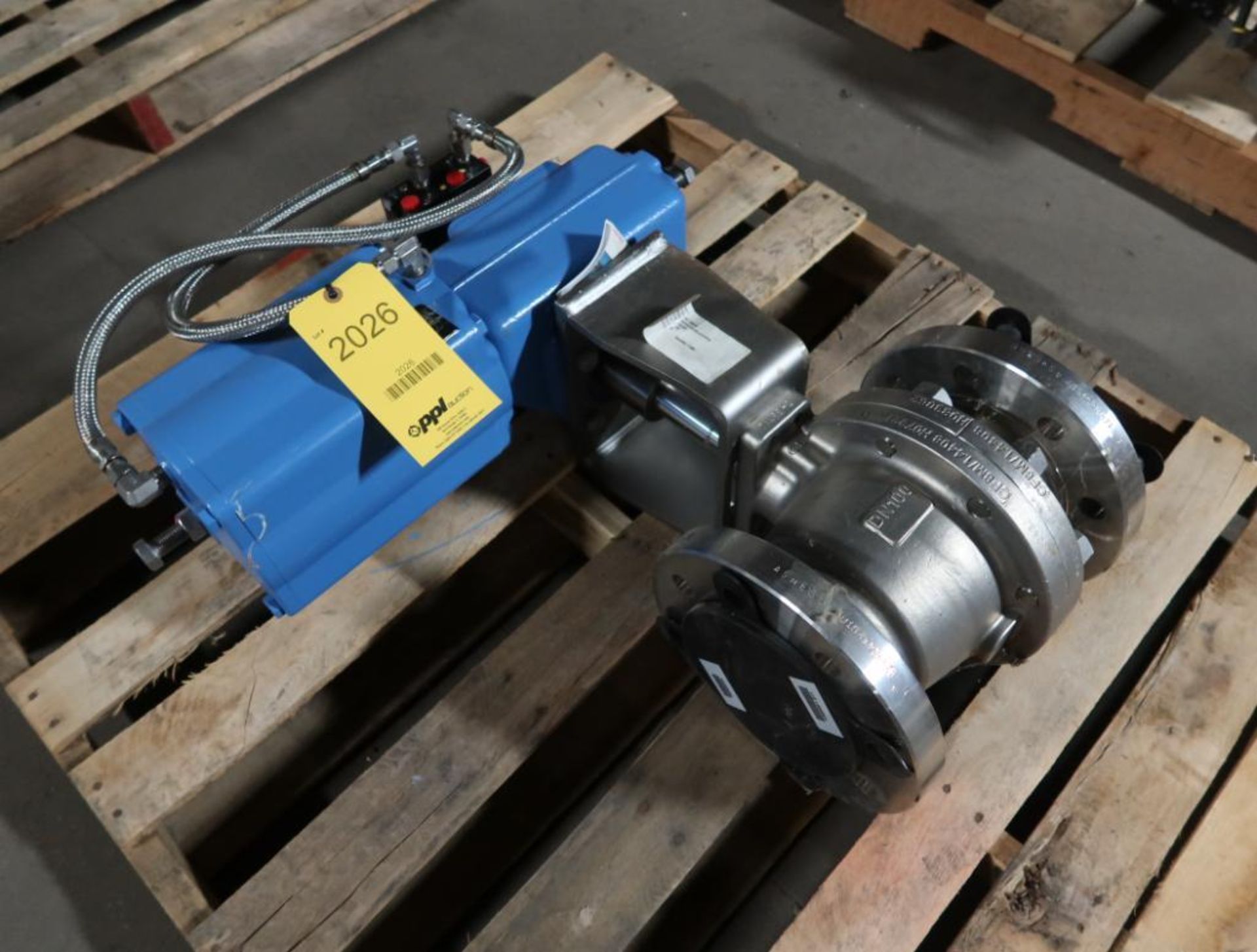 SS Pneu Ball Valve