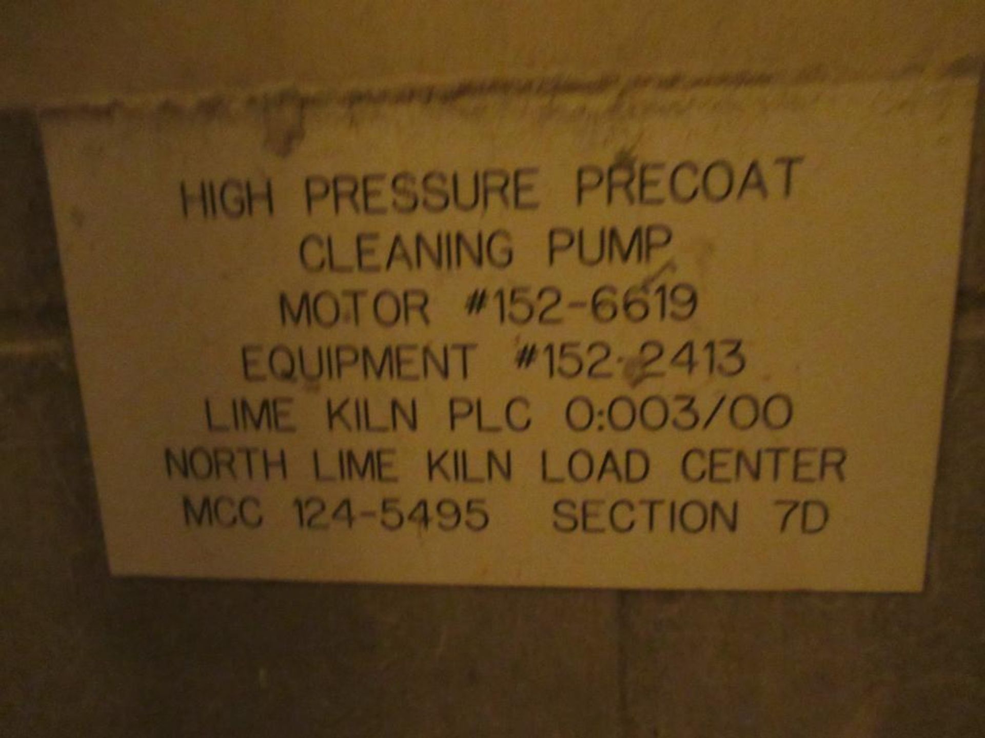 Hi Pressure Precoat Cleaning Pump - Image 3 of 3