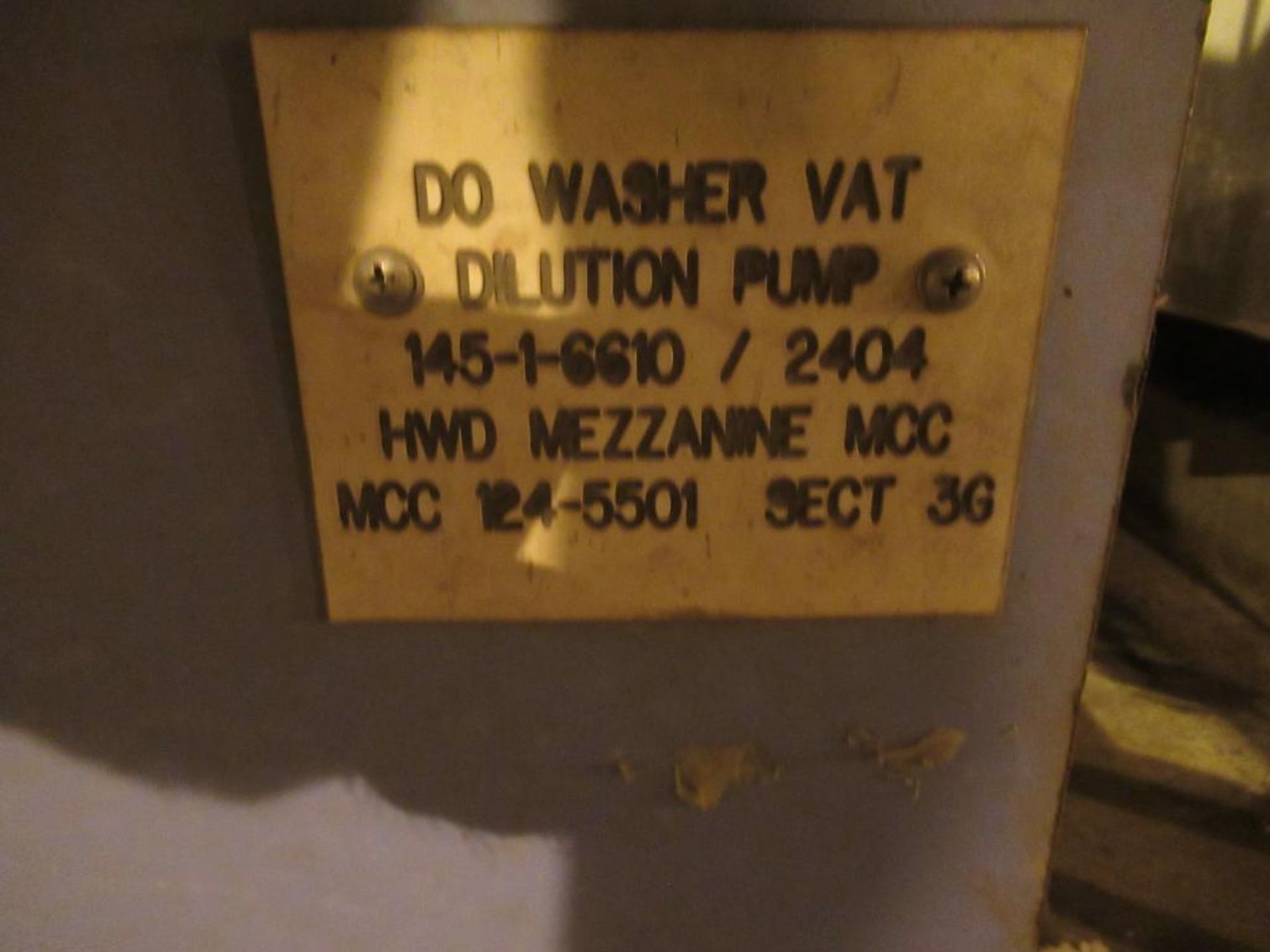 D0 Washer Vat Dilution Pump - Image 4 of 4