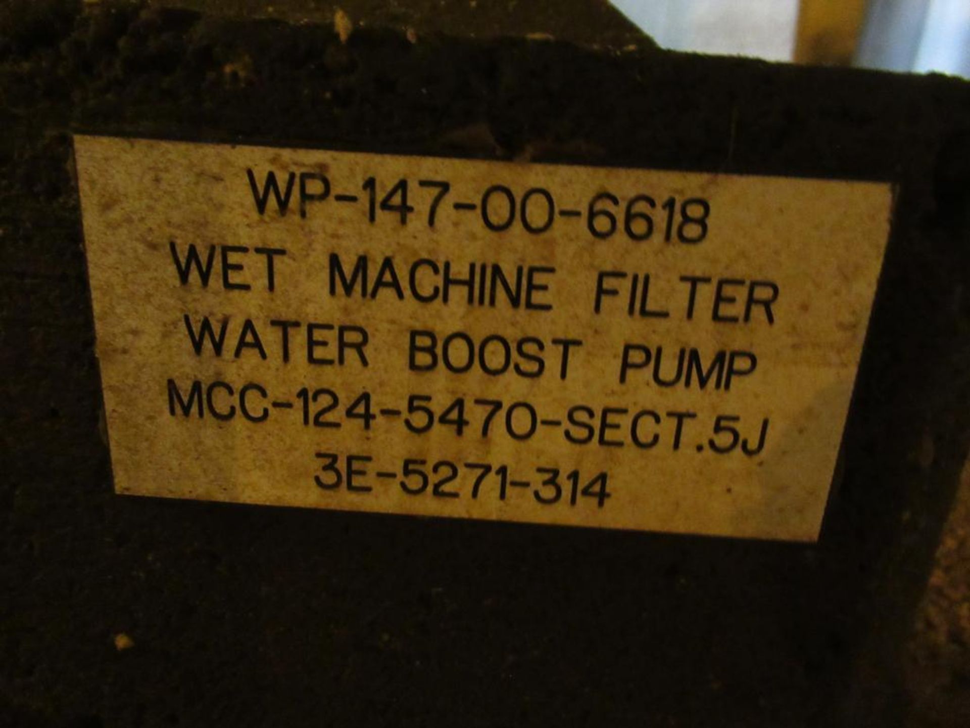 Wet Machine Filter Booster Pump - Image 3 of 3