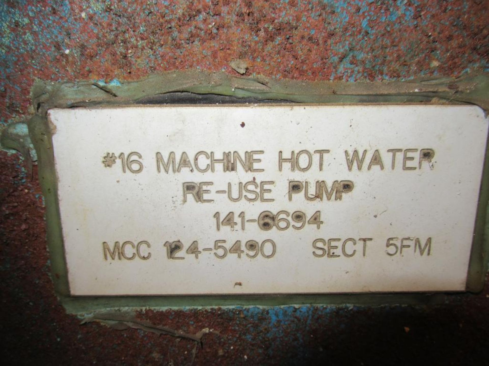 #16 Hot Water Re-Use Pump - Image 4 of 4