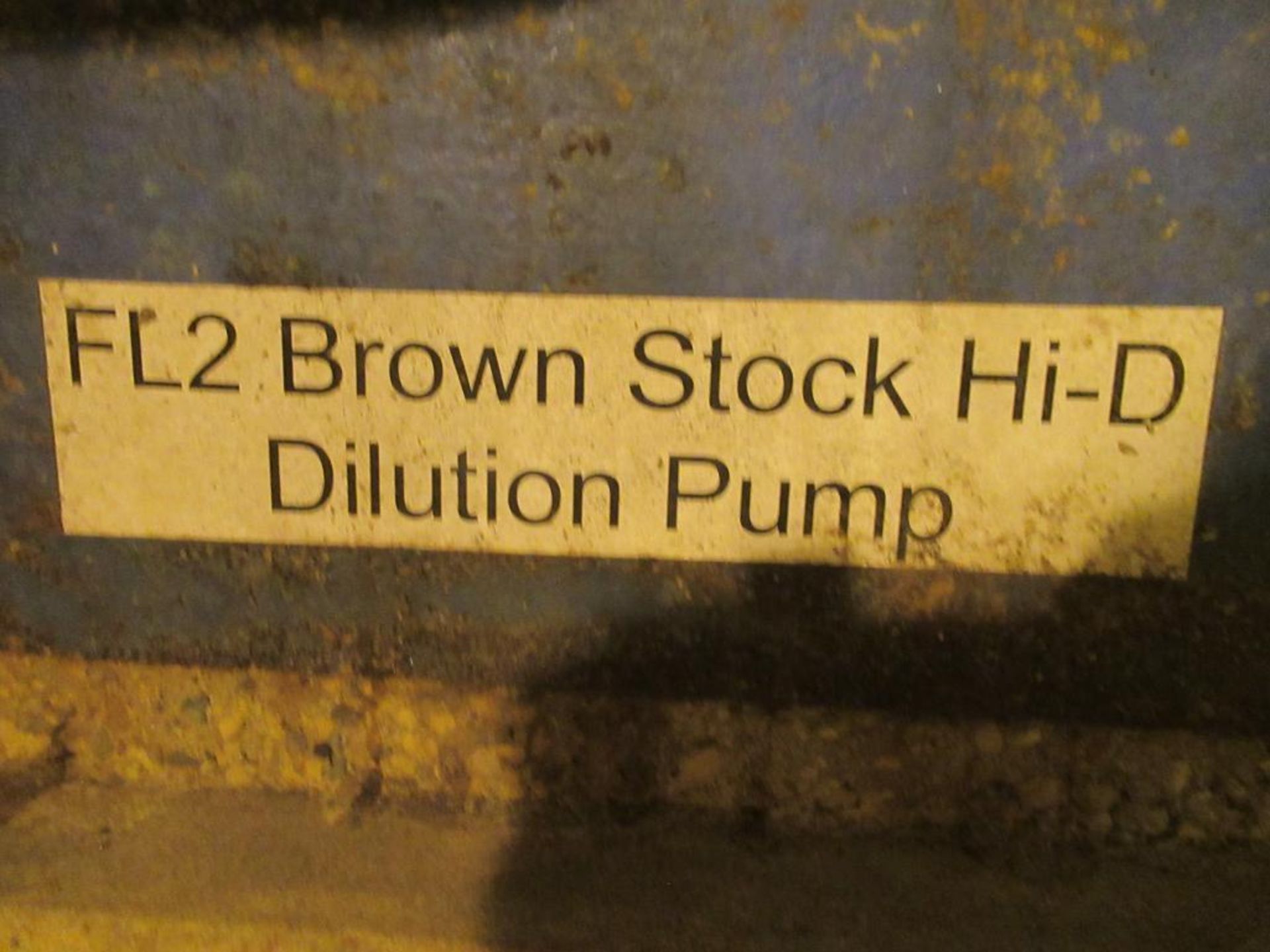 FL2 Brown Stock Hi-D Dilution Pump - Image 4 of 4