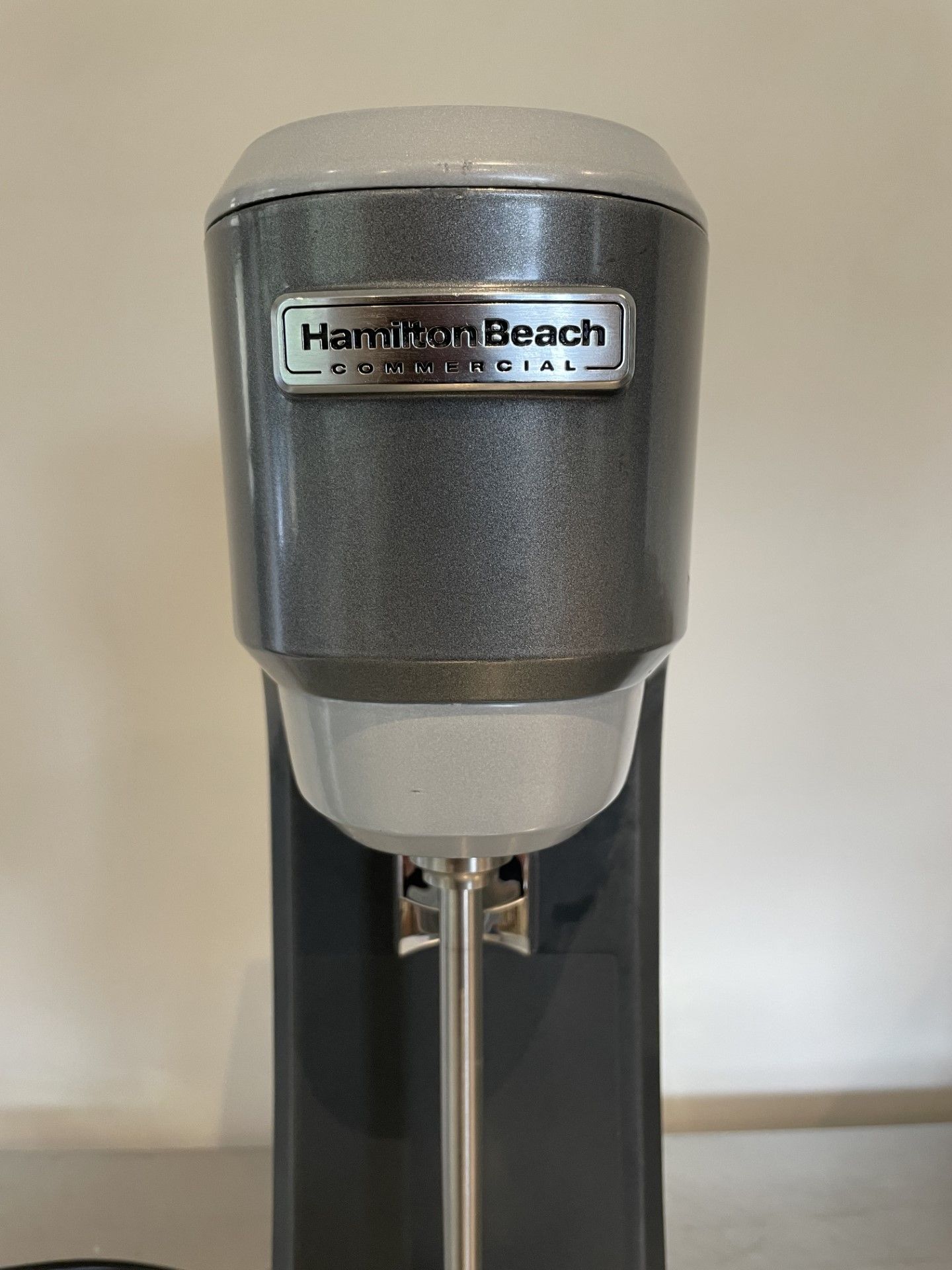 Hamilton Beach Commercial Drinks Mixer Type GM20 Model HMD200P-UK 300Watt Silver 3 Speeds Capacity - Bild 2 aus 7