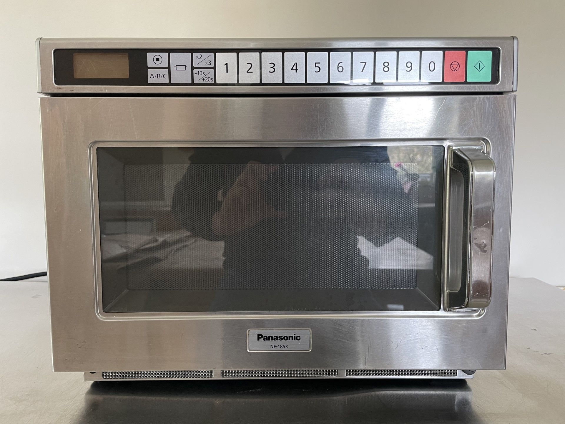 Panasonic Microwave Oven Model NE-1853. Year of Manafacture 2014. Capacity 17.9ltr. Dimensions -