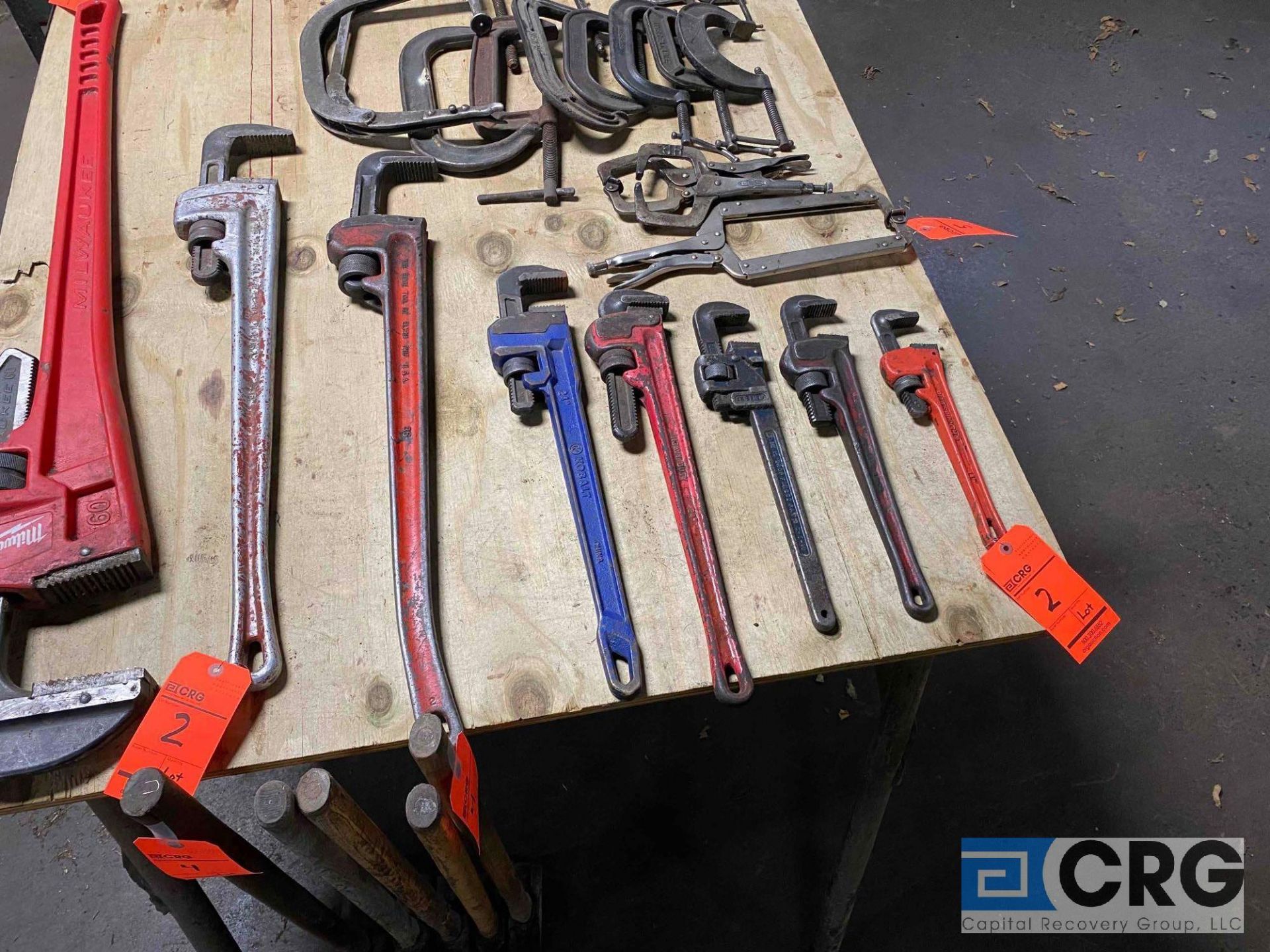 Lot pipe wrenches - Bild 3 aus 3