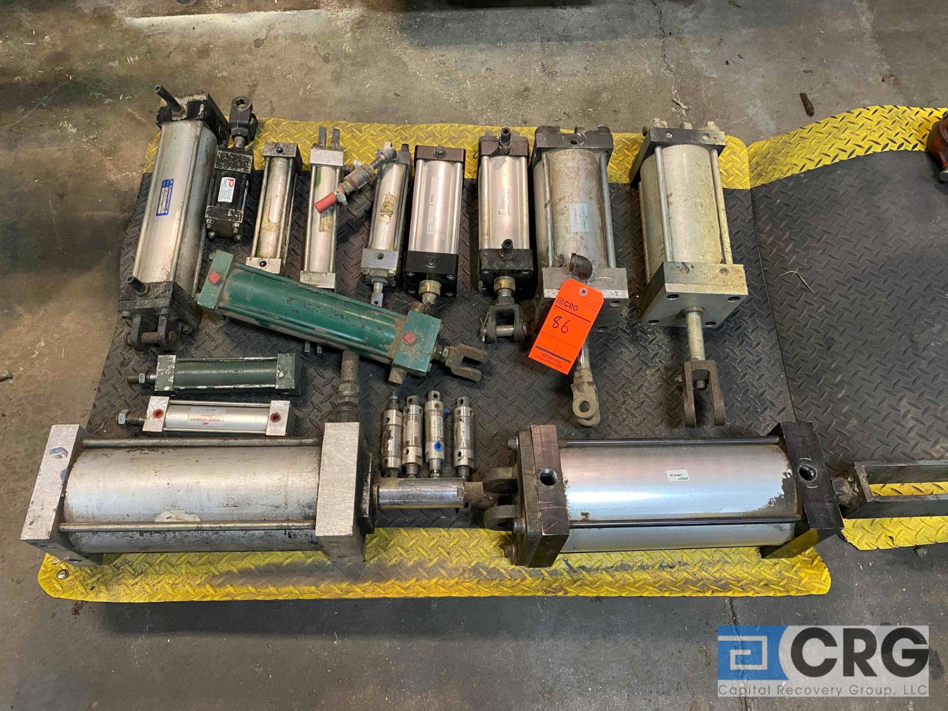 lot of assorted cylinders