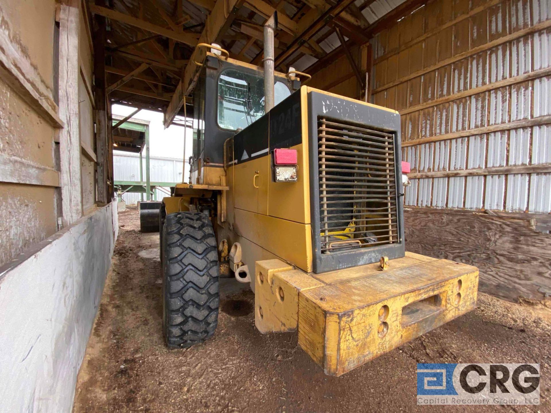 CAT IT24F wheel loader, SN 4NN00590, 19,636 hours, (Ames Number 004940); with 4ft forklift - Image 3 of 16