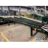 3-strand log incline roller conveyor, 40in. wide x 16ft. x 45/36in.(h)-LOCATED IN PINE VALLEY