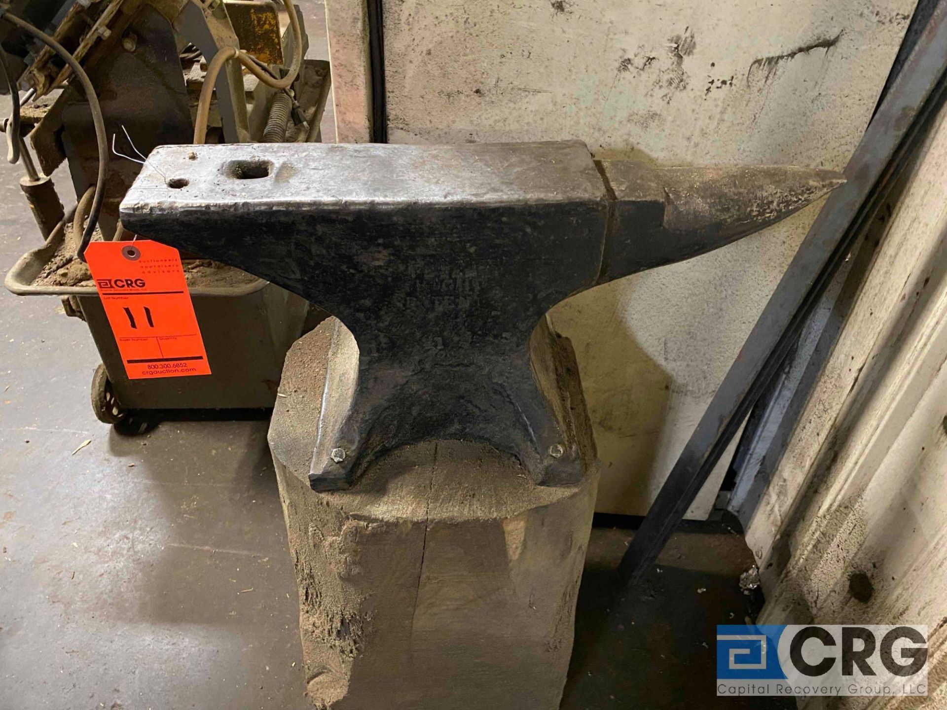 Peter Wright anvil