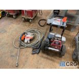 Simpson S60652 MegaShot gas pressure washer, 3100psi, 2.5gpm, with Honda GC 190; with hose, and