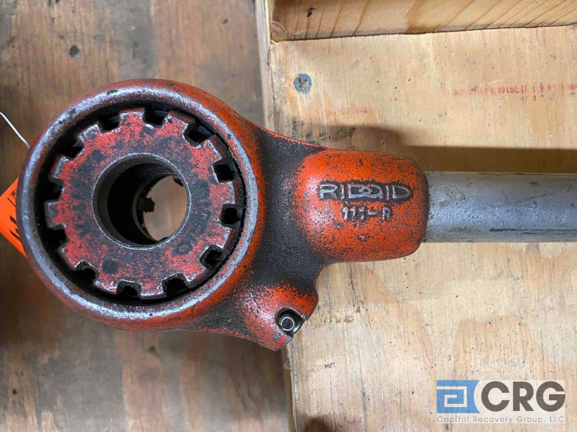 Lot, including (3) Ridgid ratchet and handles, assorted cutting heads-LOCATED IN PINE VALLEY - Image 2 of 5