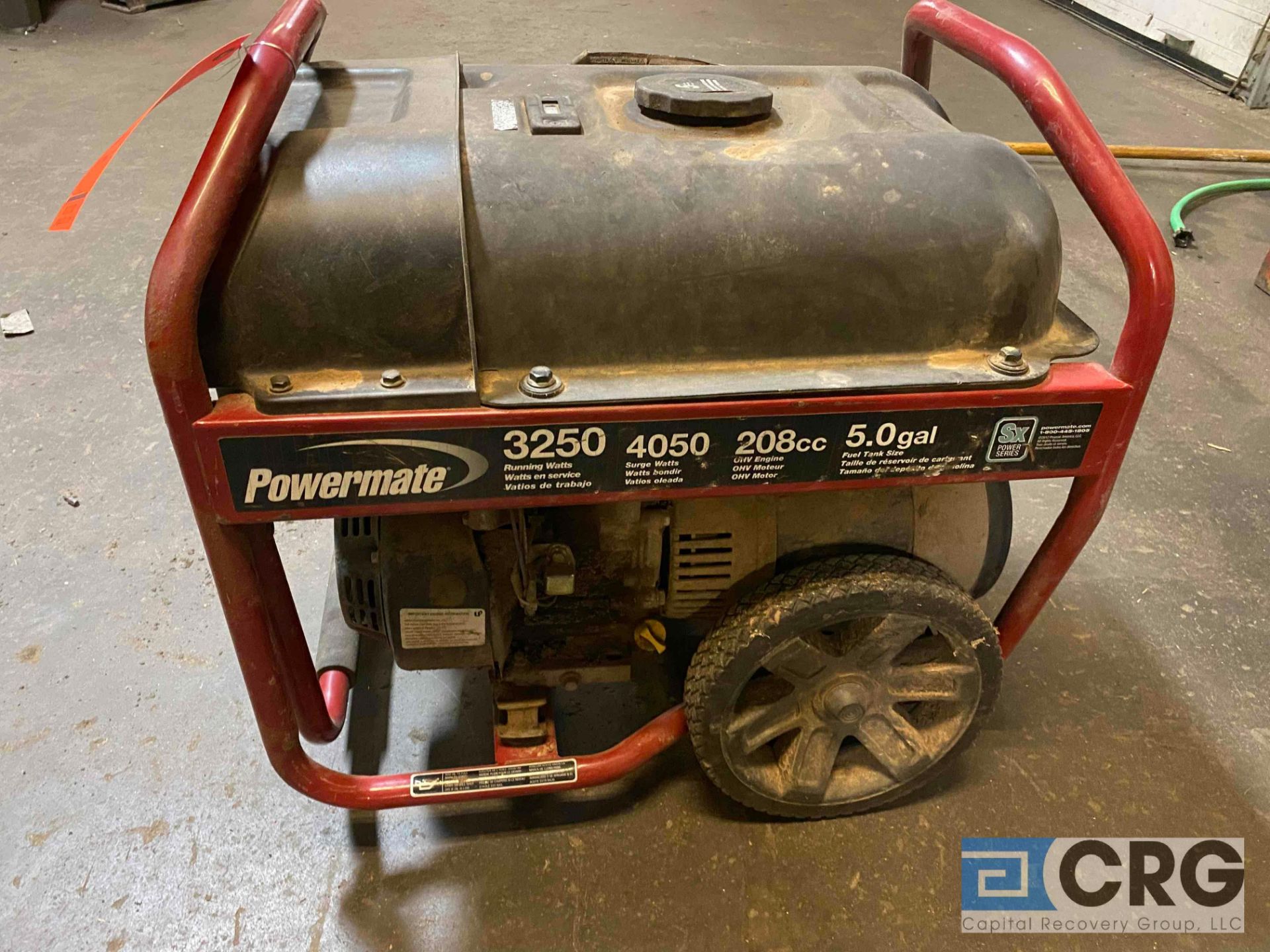 Powermate portable gas generator