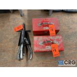 Lot, including Posi Lock Model 110 gear and bearing puller, 3-jaw 20ton; with (2) boxes including