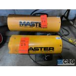 Lot of (2) Master torpedo heaters