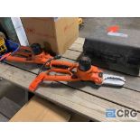 Lot of (2) Black and Decker  alligator lopper chainsaw