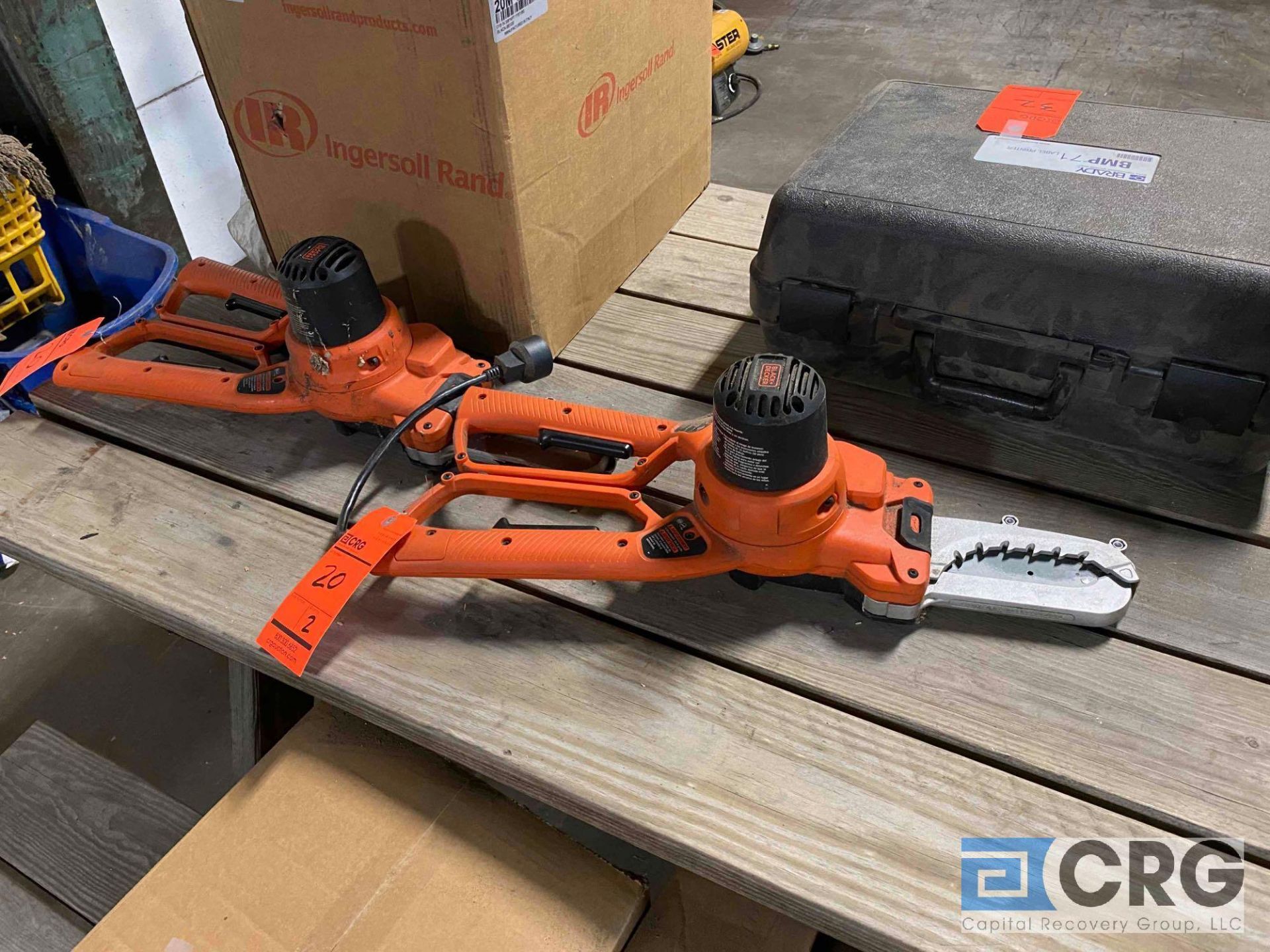 Lot of (2) Black and Decker  alligator lopper chainsaw