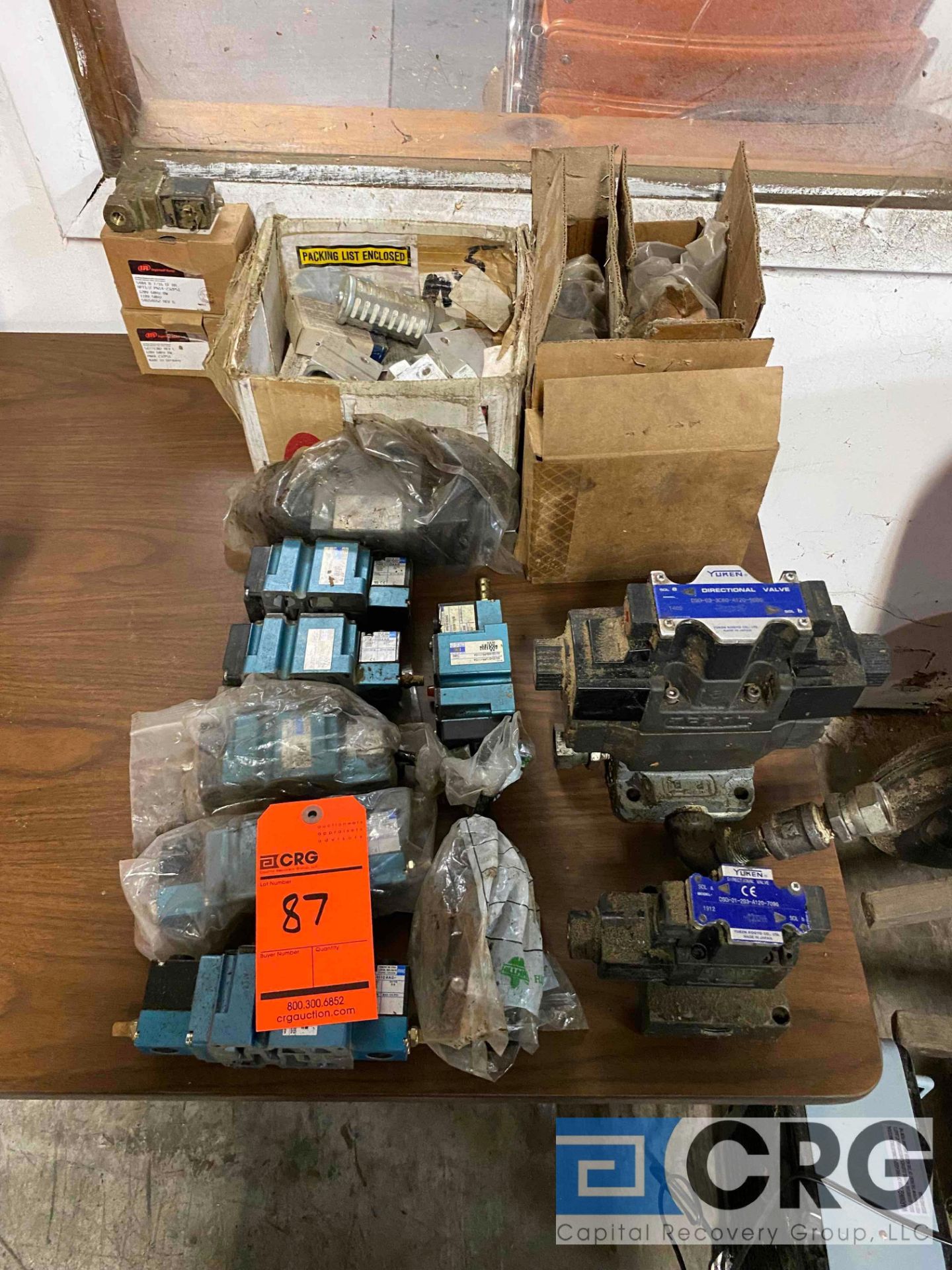 lot of assorted Solenoid flow control and related valves