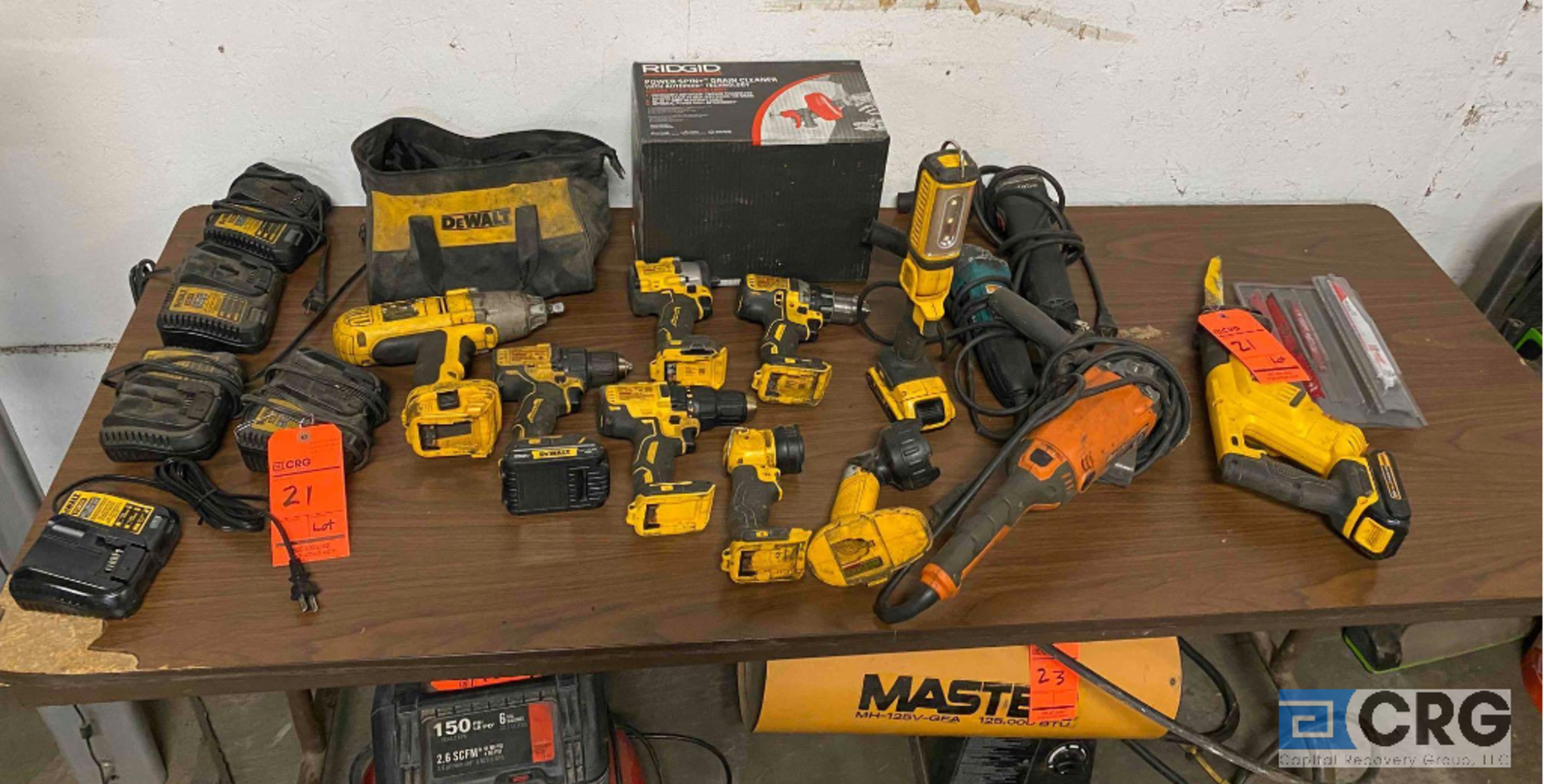 Lot of assorted electrical hand tools