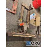 International Harvester snow-pusher attachment, 4ft across, 43in. long-LOCATED IN PINE VALLEY