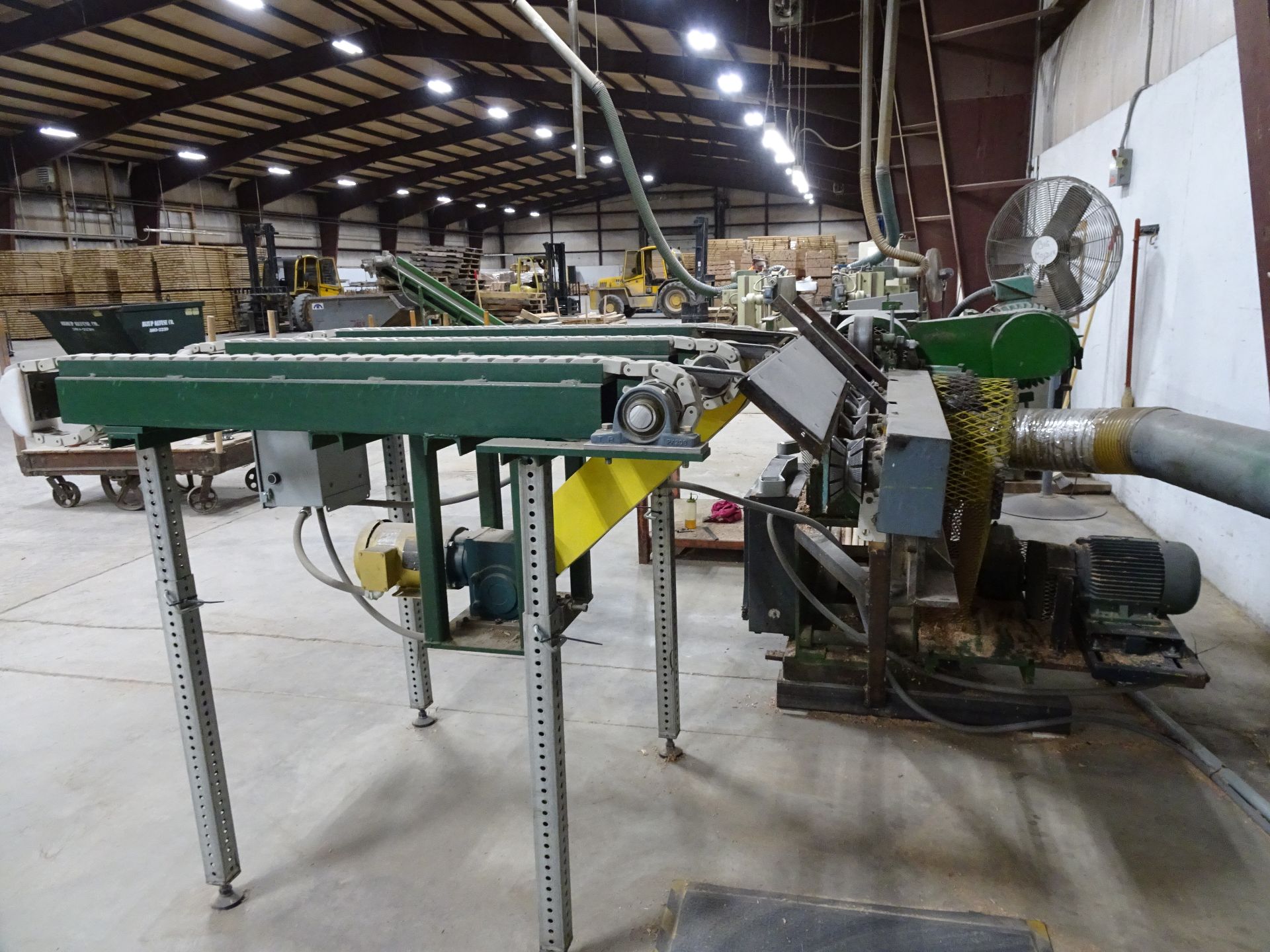 Hawker Model 2000 48" X 2" max. OD Dowel Machine with Feeder, Location: DM Room - Image 2 of 6