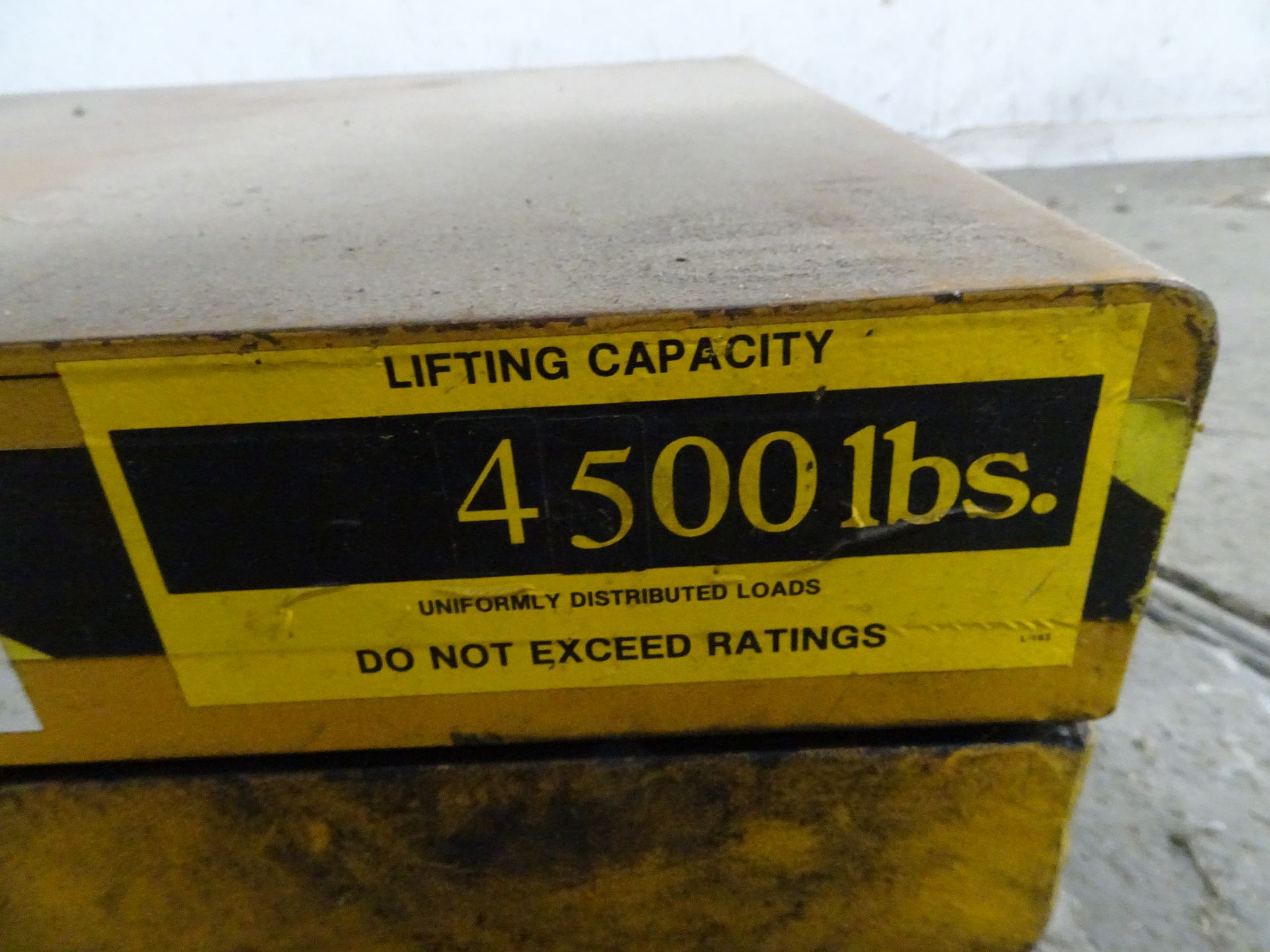 4500 lb Capacity Lift Table - Image 2 of 2