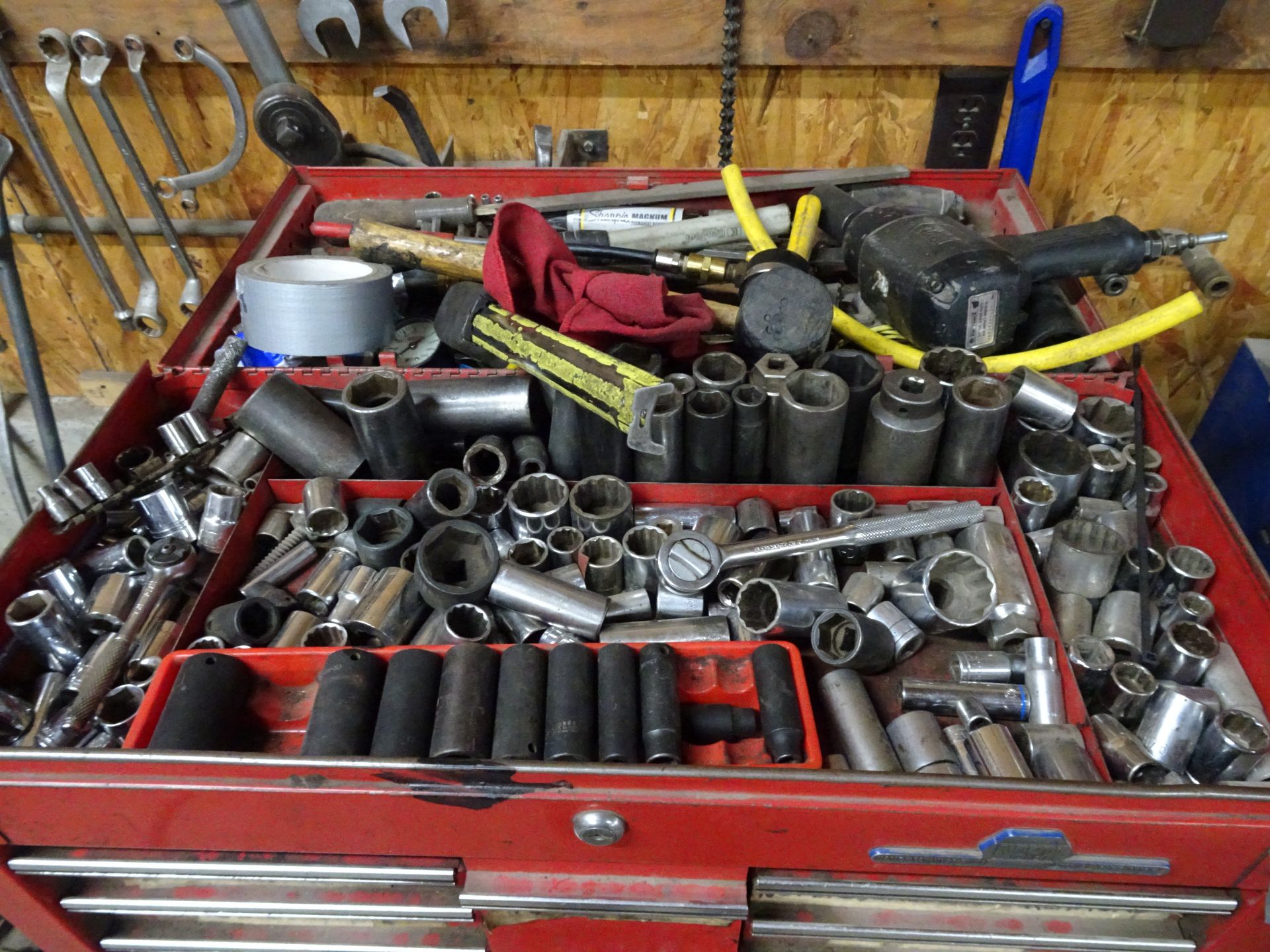 Lot of Assorted Tools and Parts Cabinets - Image 2 of 4