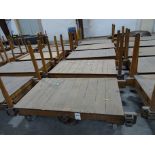 Lot: (5) Hamilton 35" x 60" Solid Wood Tilt Truck