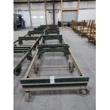 Lot: (6) 6' x 4' Steel Transfer Carts