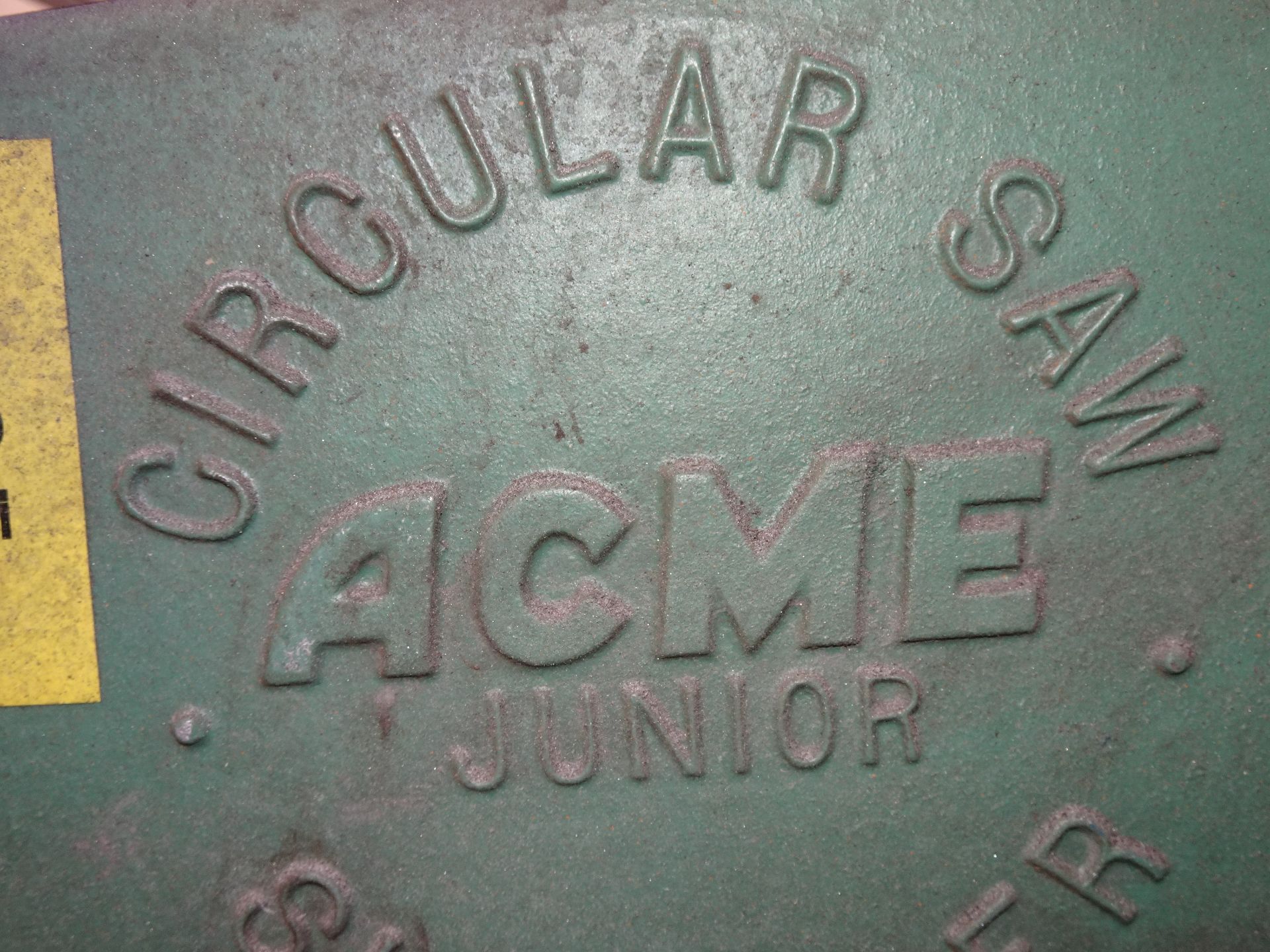 Acme Model Junior Circular Saw Tooth Grinder - Image 3 of 3