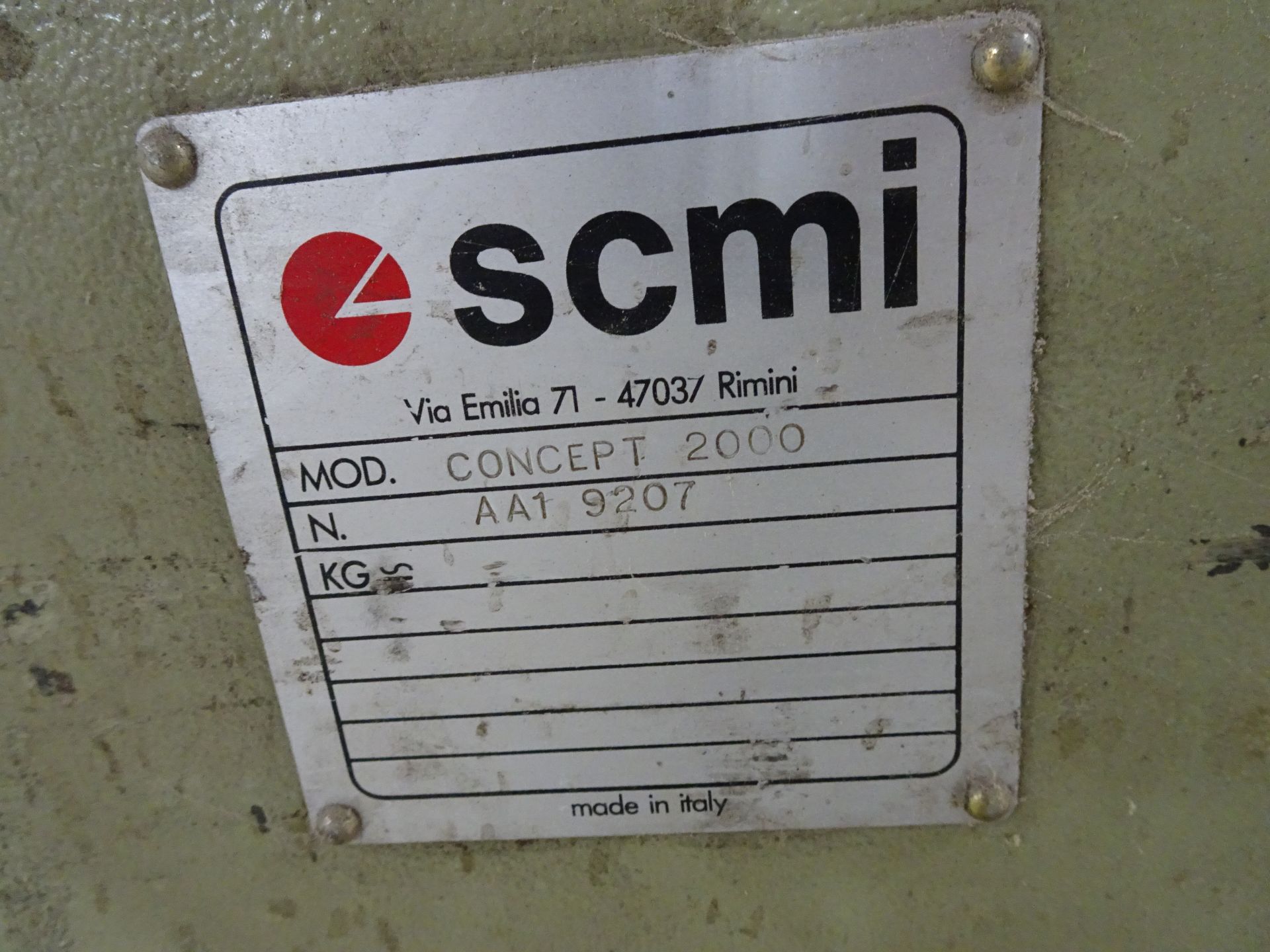 SCMI Concept 2000 Double End Tenoner - Image 7 of 8