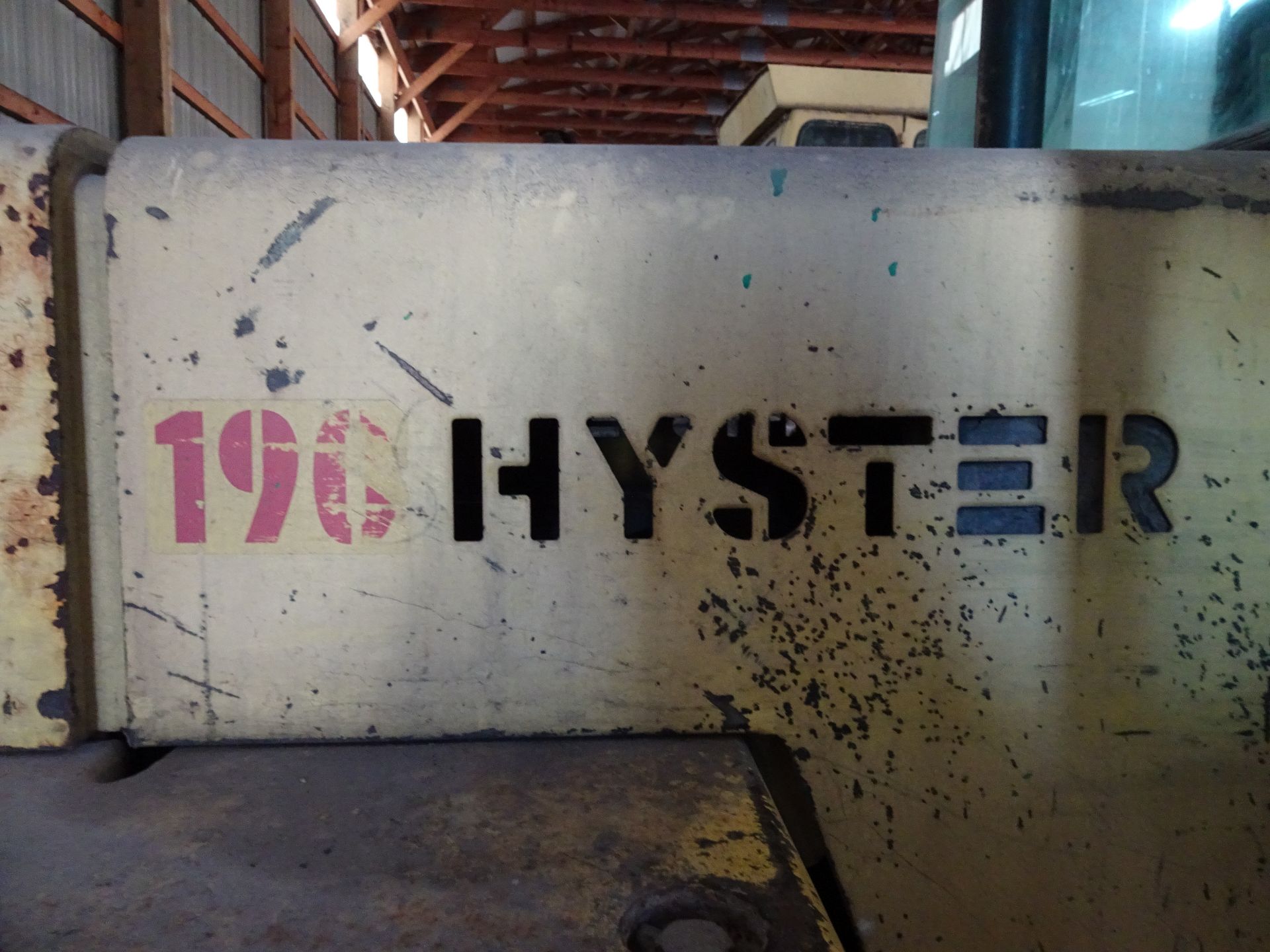 Hyster Model H190XL 16,600 lb Capacity Diesel Forklift - Image 2 of 4