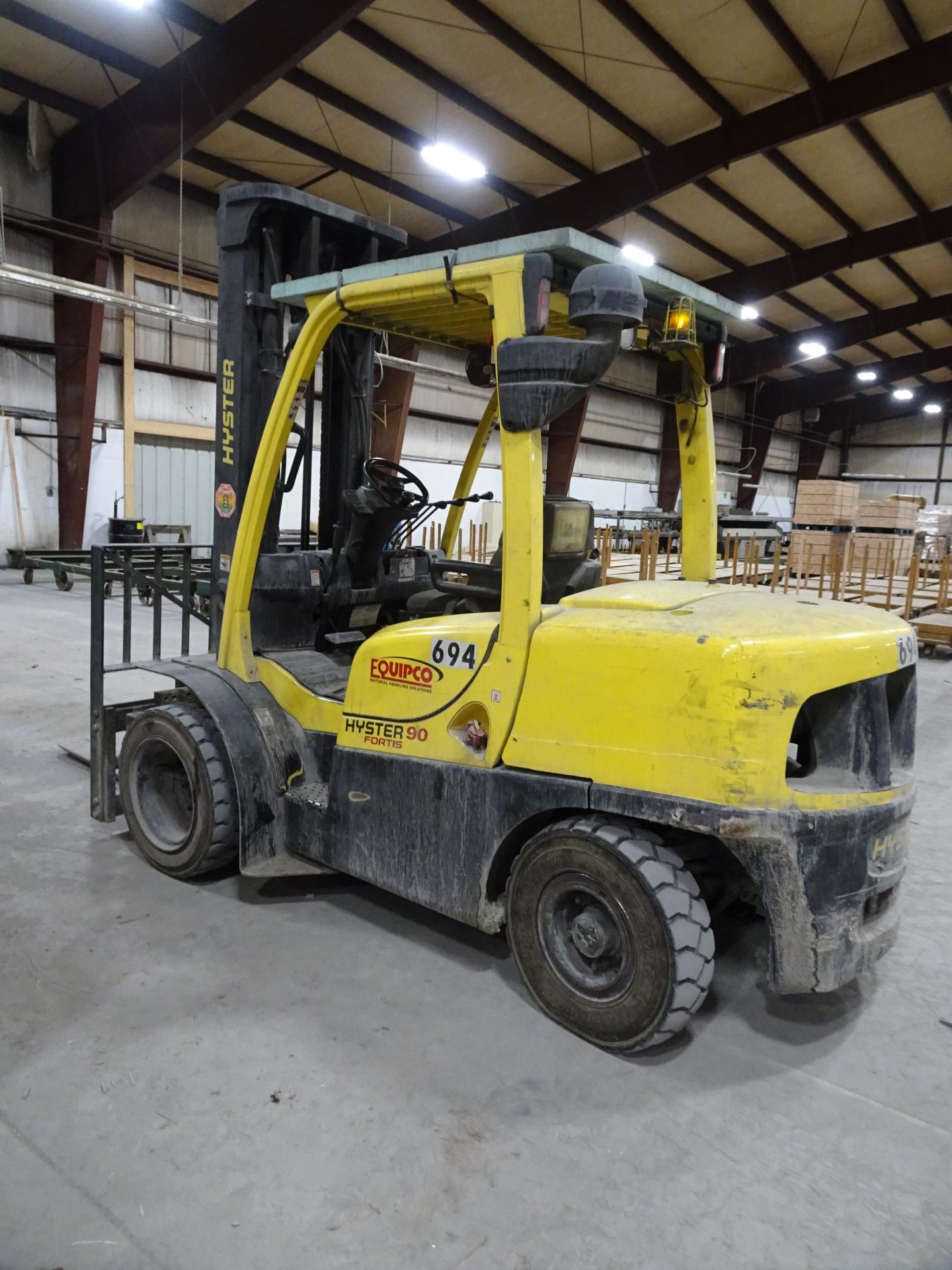 1985 Hyster Model H90FT 7900 lb Capacity Diesel Forklift - Image 2 of 4