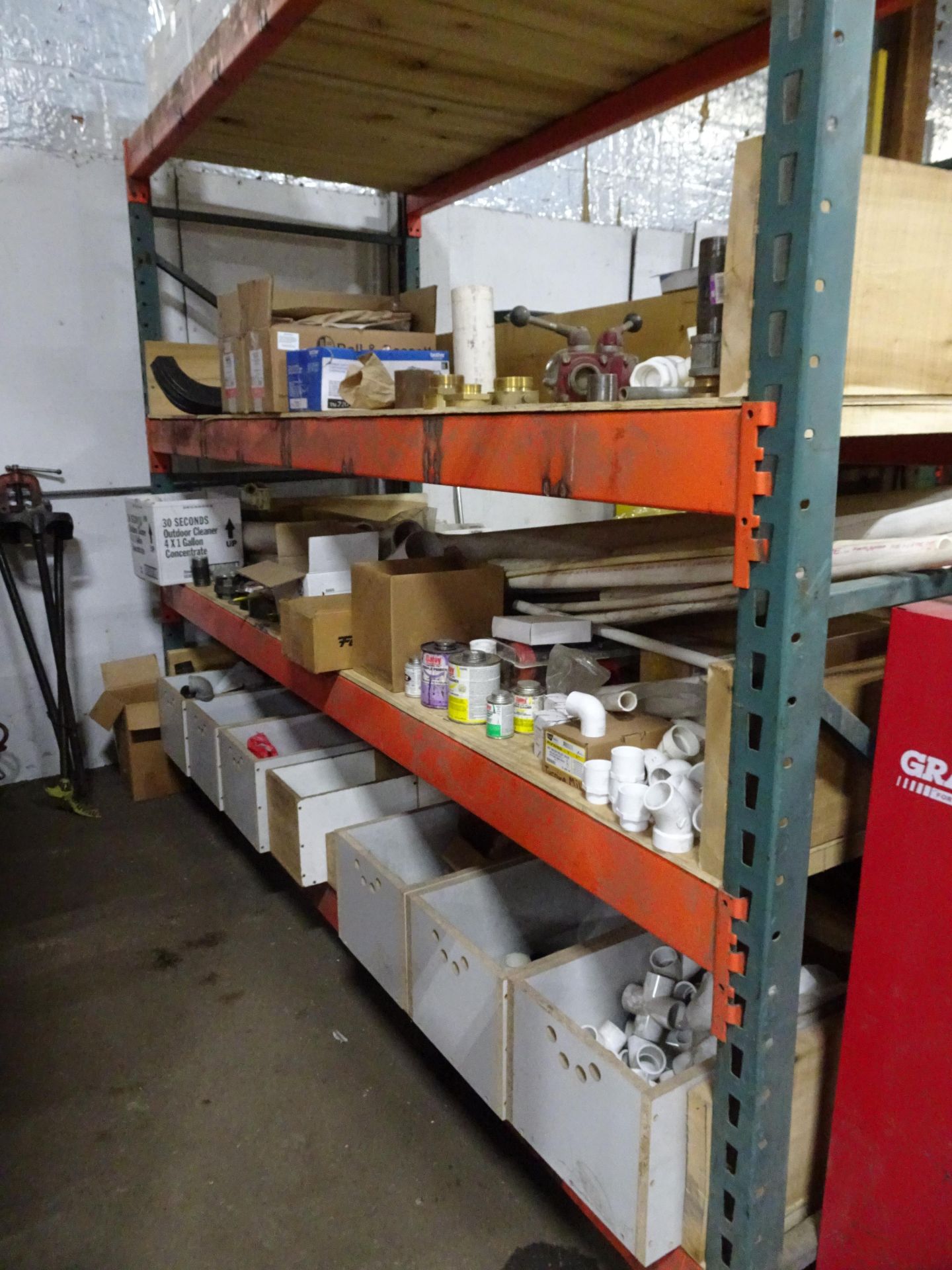 Lot of Assorted Spare Parts and Heavy Duty Pallet Racking - Image 10 of 12