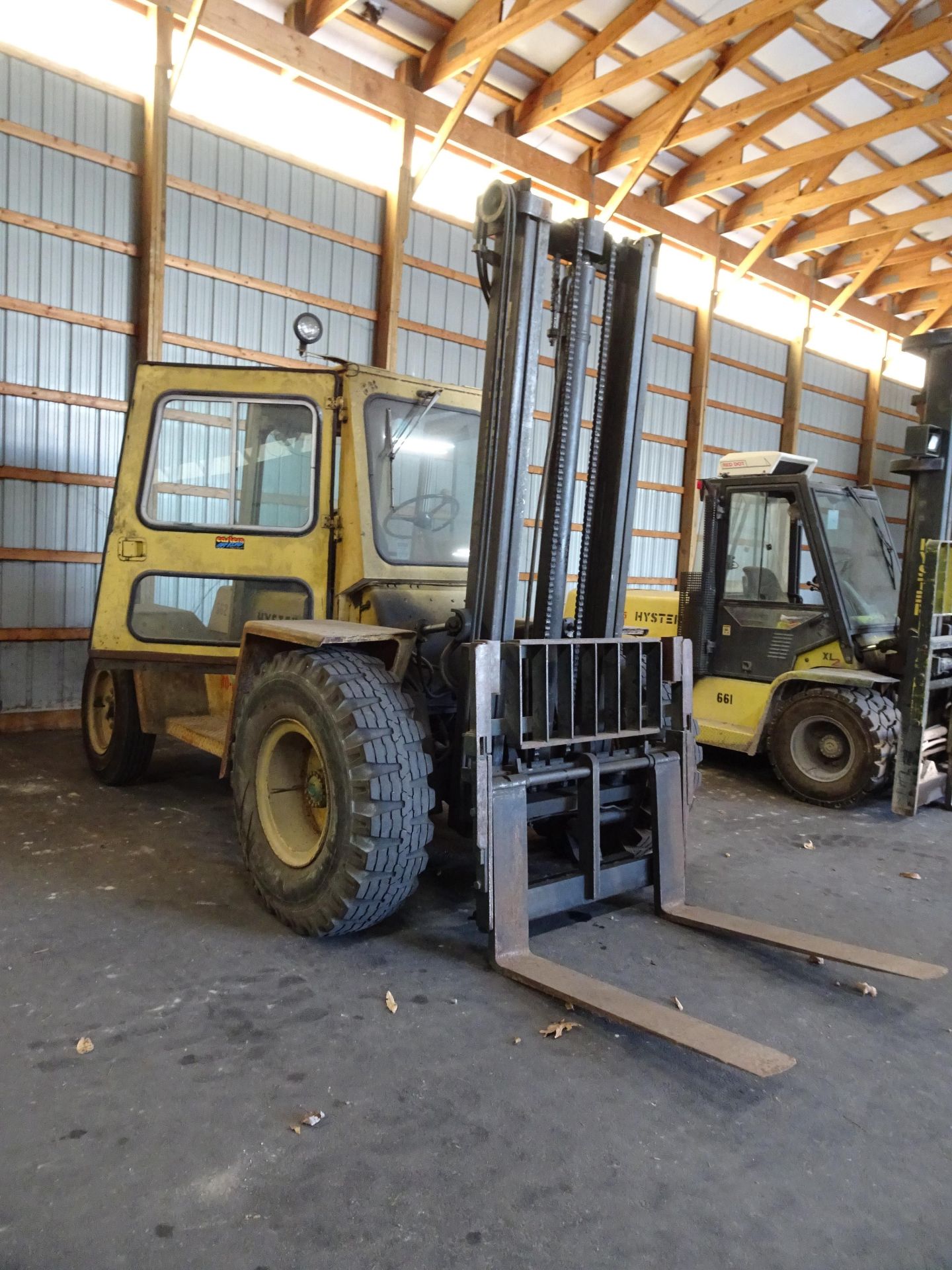 Hyster Model P80A 8,700 lb Capacity Diesel Forklift - Image 2 of 4