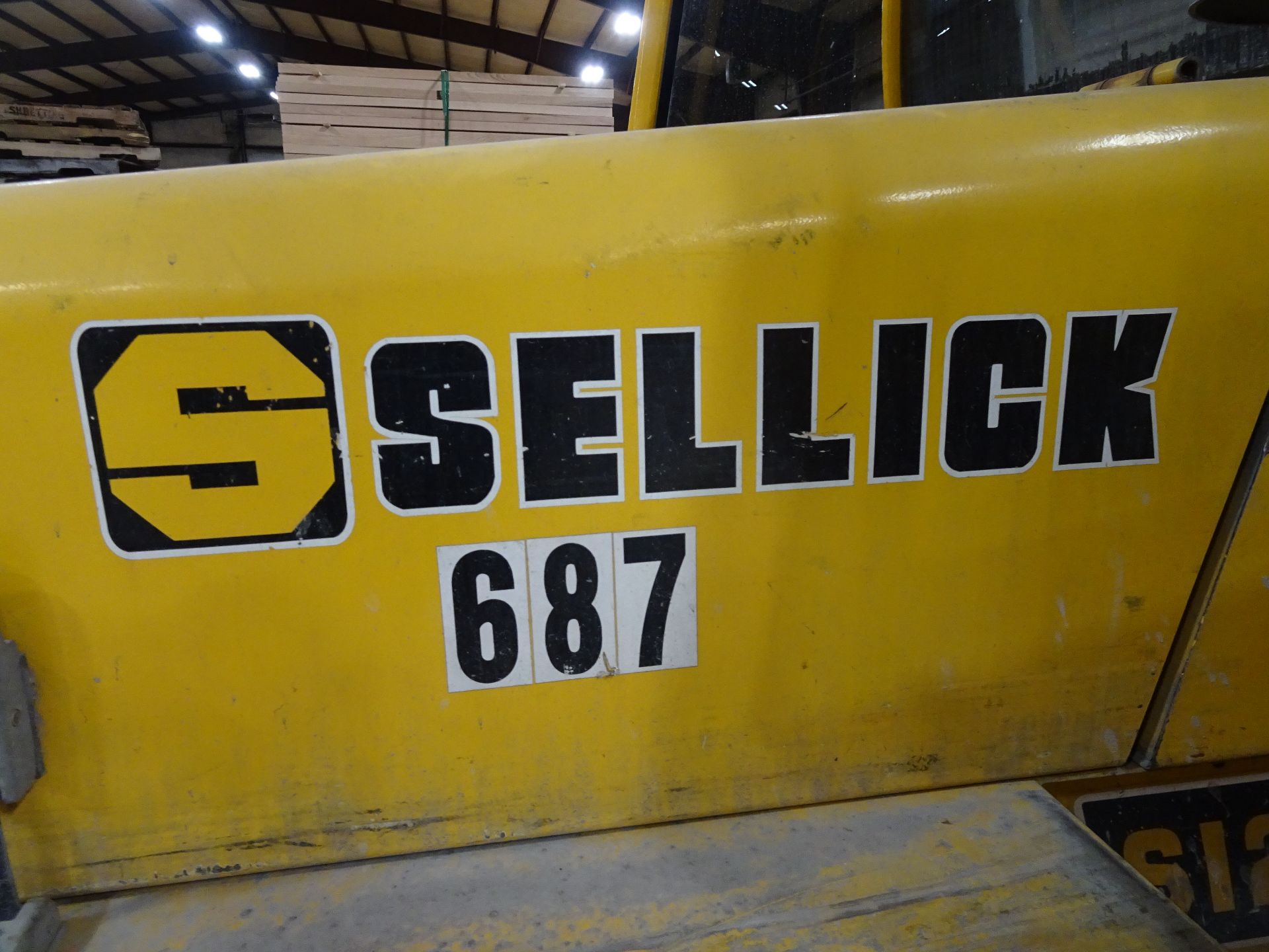 Sellick Model S120 12,000 lb Capacity Diesel Forklift - Image 4 of 4