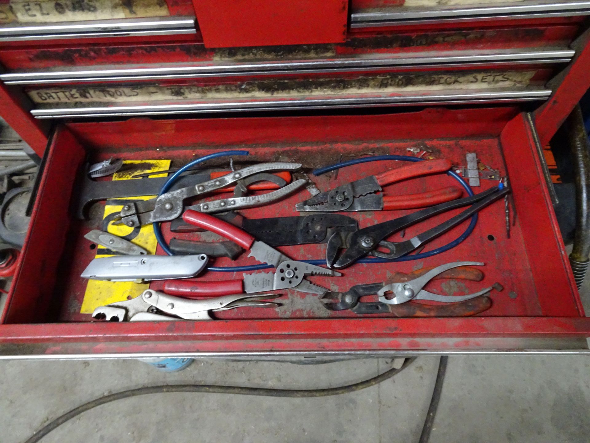 Lot of Assorted Tools and Parts Cabinets - Image 4 of 4