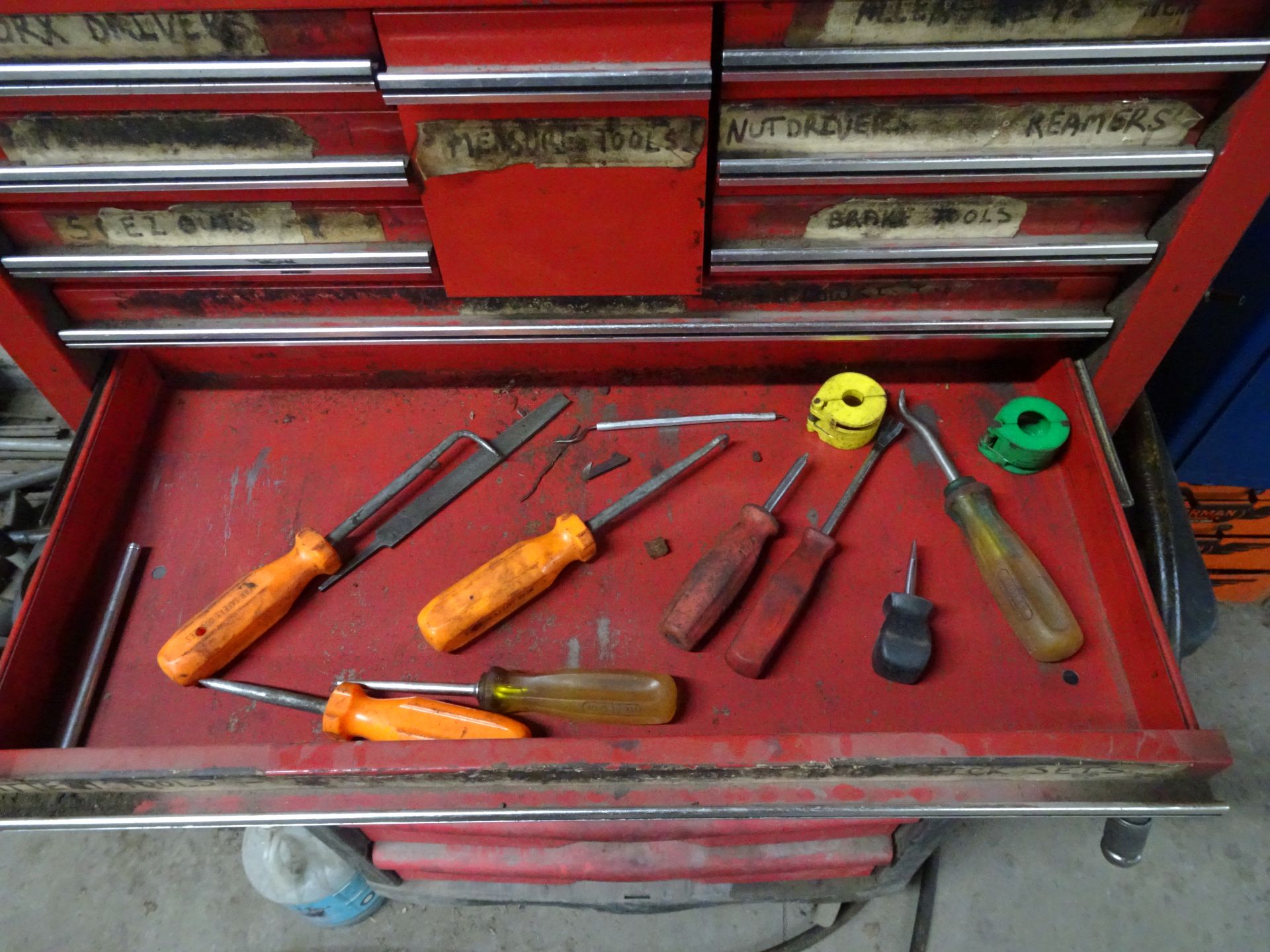 Lot of Assorted Tools and Parts Cabinets - Image 3 of 4