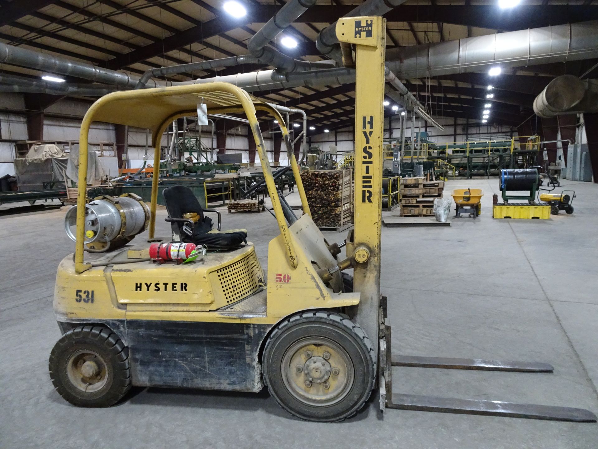 1969 Hyster Model H50 4,500 lb Capacity LP Forklift - Image 2 of 4