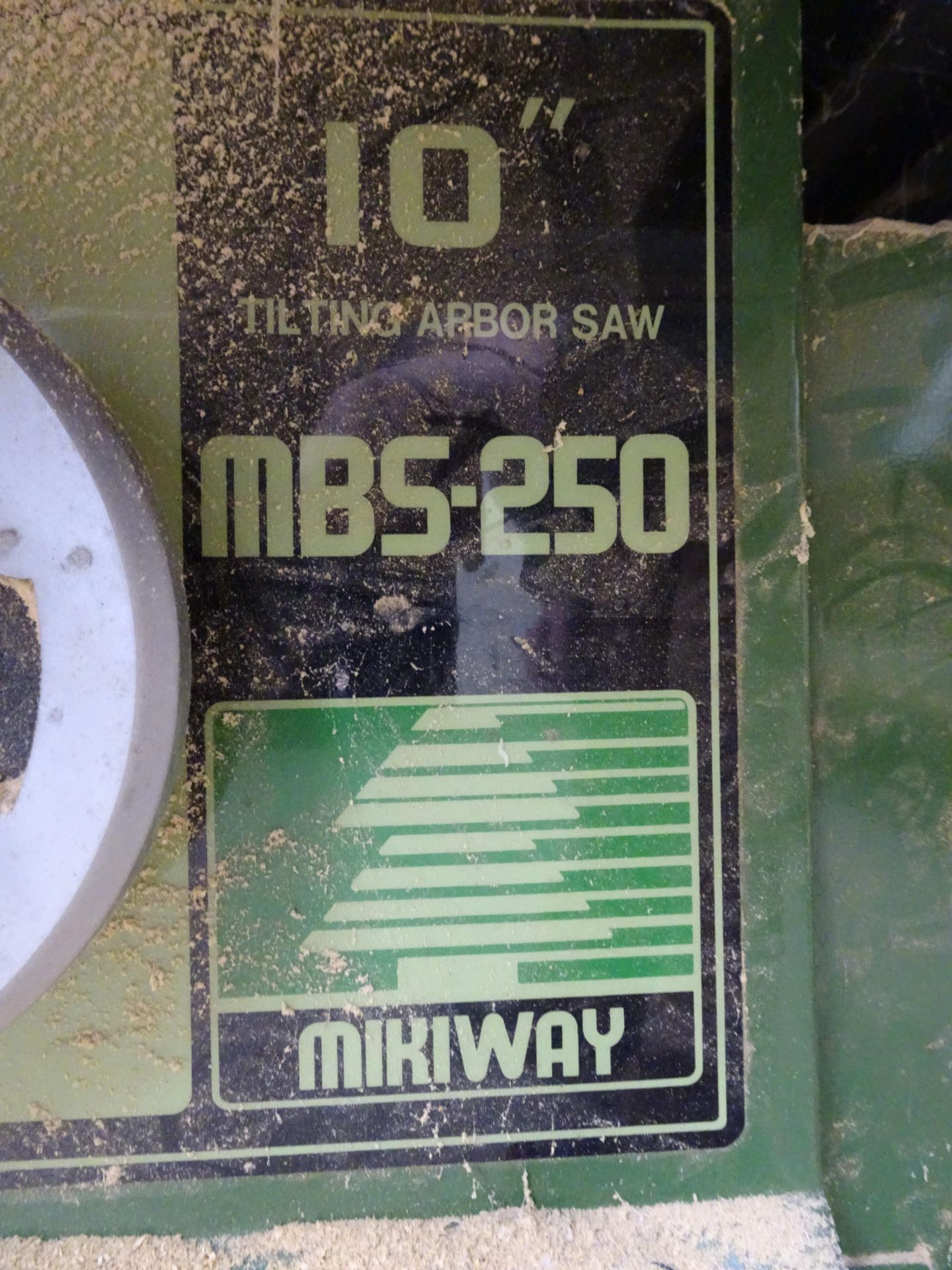 Mikiway Tilting Arbor Saw - Image 3 of 3